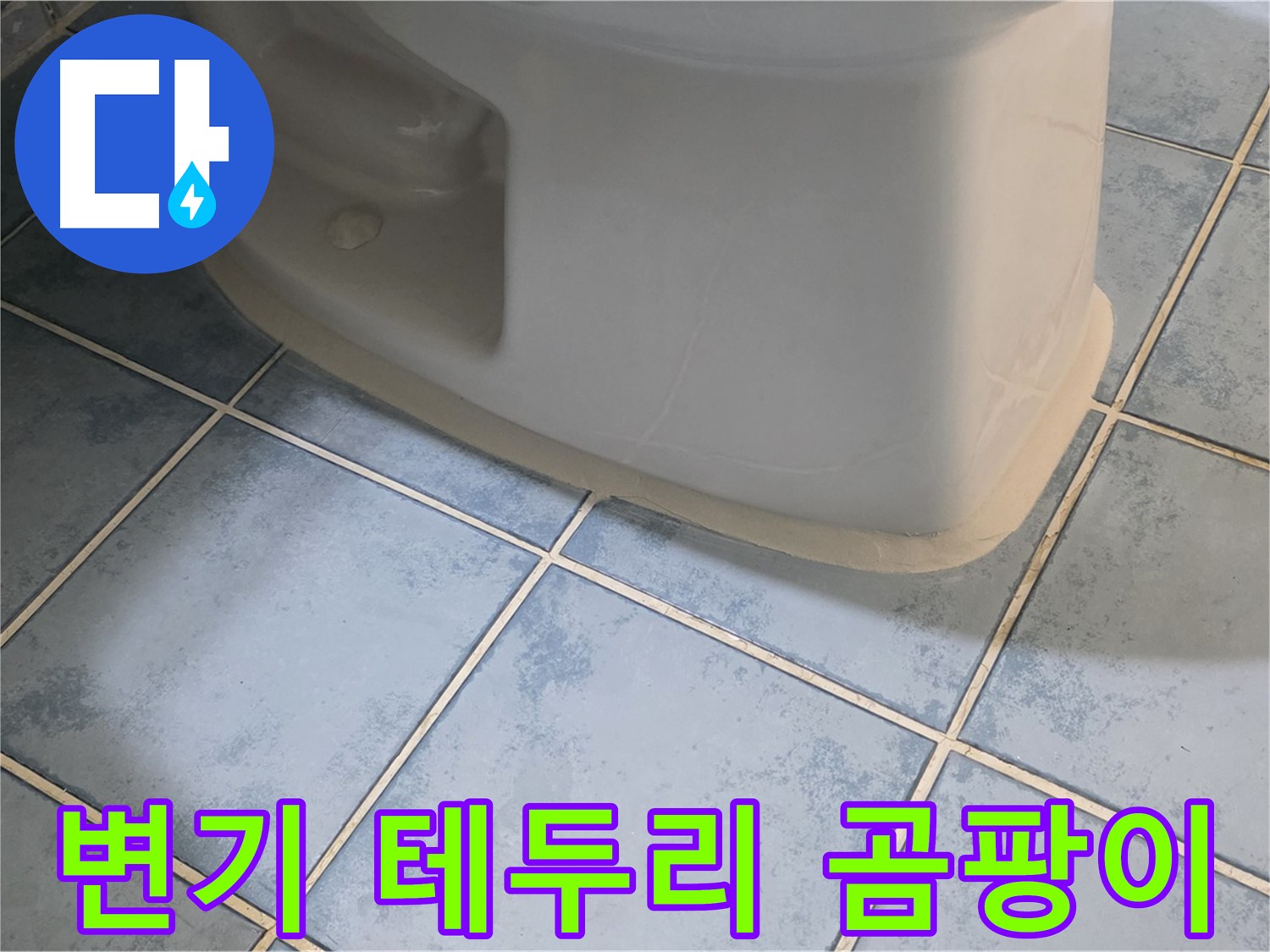 오남 변기 누수 - 변기 테두리 곰팡이 문제 해결