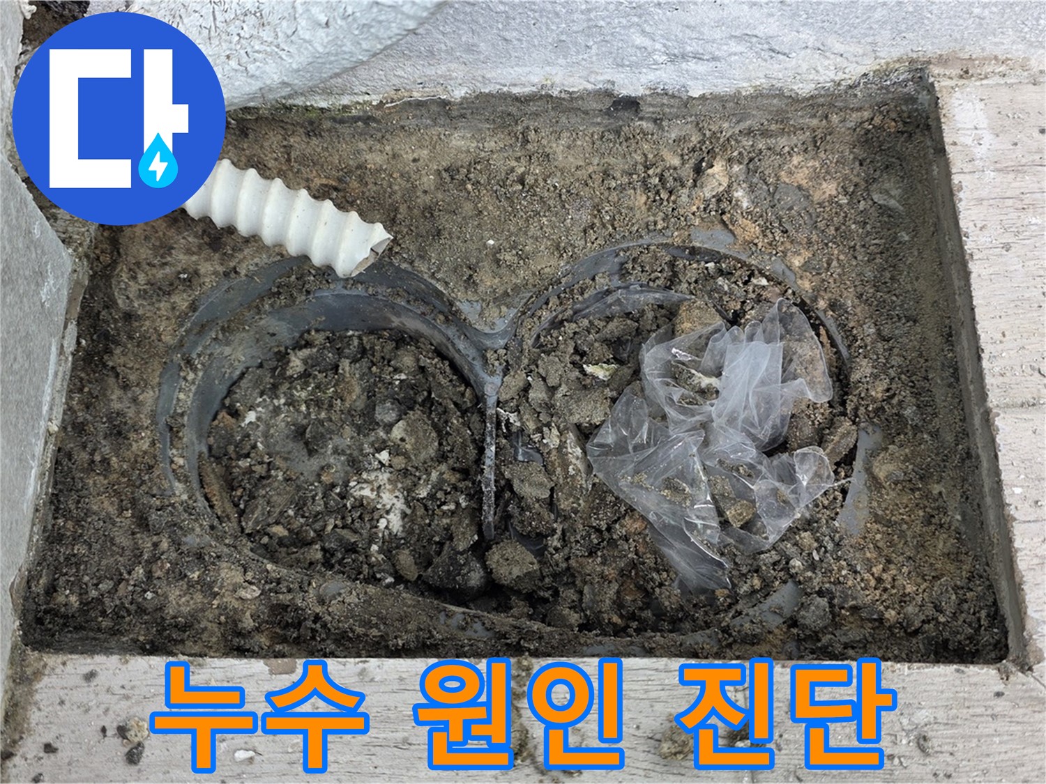 중계동 청구3차 아파트에서 땅속 누수 원인을 정확하게 진단하고 있습니다 - 정확한 진단으로 재발 방지!