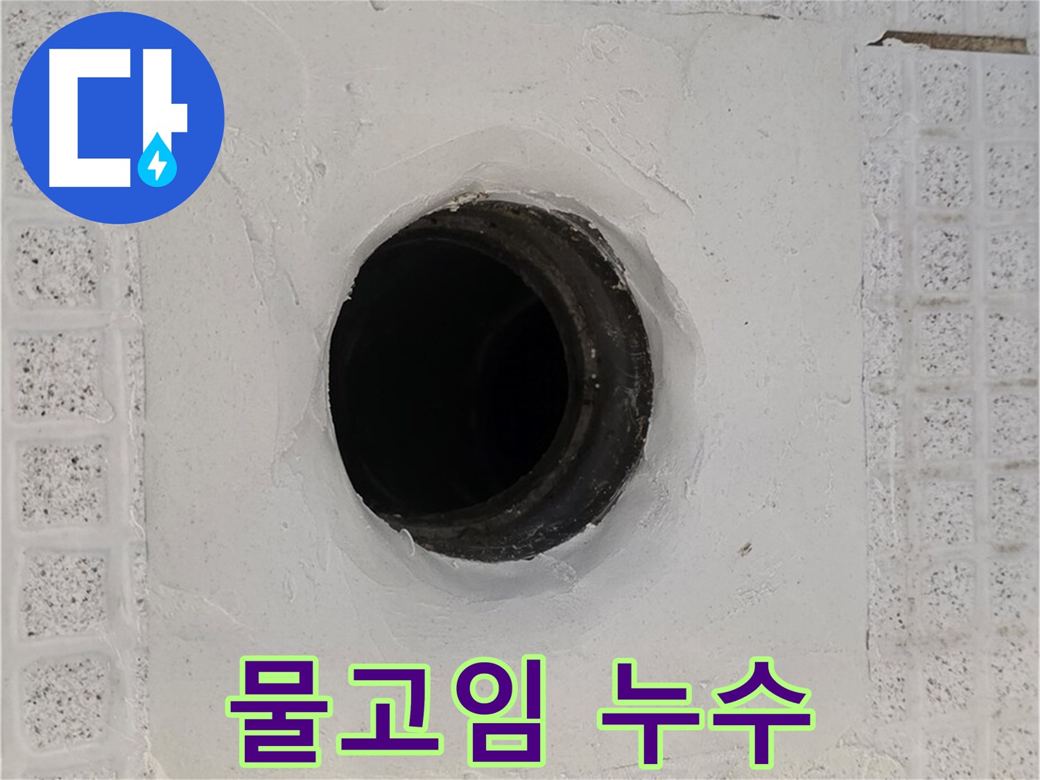 과천 문원동 욕실 누수 - 배수구 주변 물고임, 아랫집 누수 주의