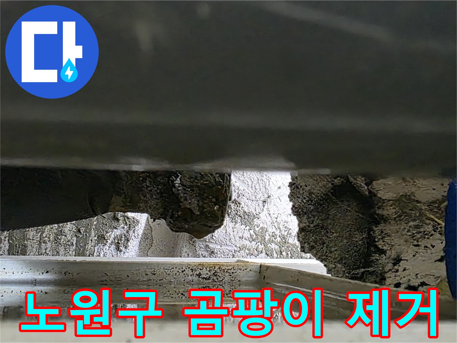노원구 아파트 틈새 누수 - 곰팡이 제거 시공으로 깨끗하게 해결
