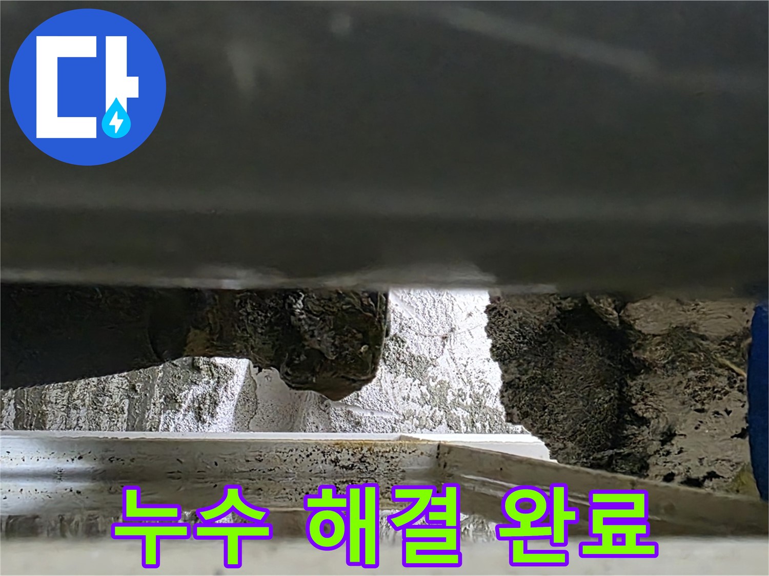중계2동 라이프청구신동아 아파트 누수 - 누수 해결 완료! - 고객님의 만족스러운 후기를 확인하세요.