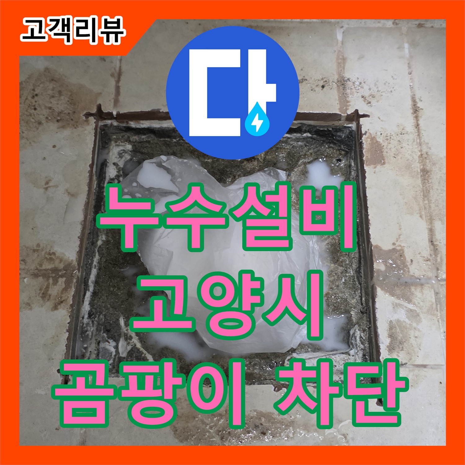 누수탐지에서 책임지는 고양시 누수설비, 곰팡이 냄새 진동하는 벽, 완벽 차단!