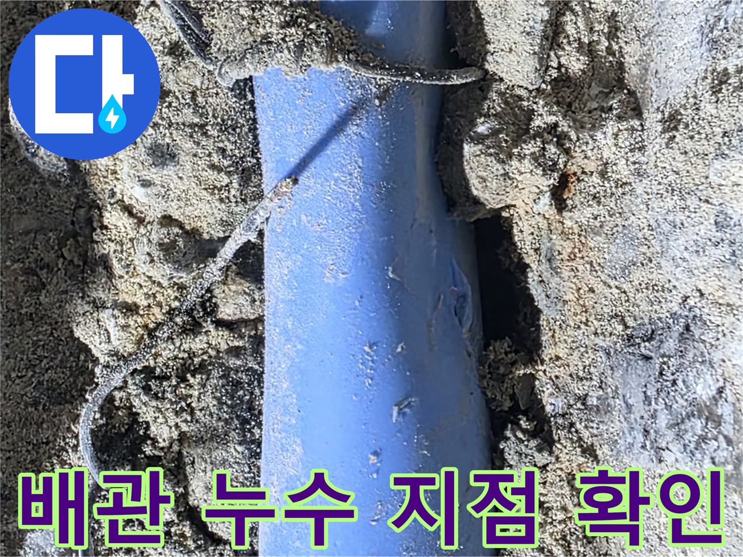 분당 쇳골로에서 발생한 배관 누수 - 누수탐지 전문가가 정확한 지점을 찾아 해결합니다.