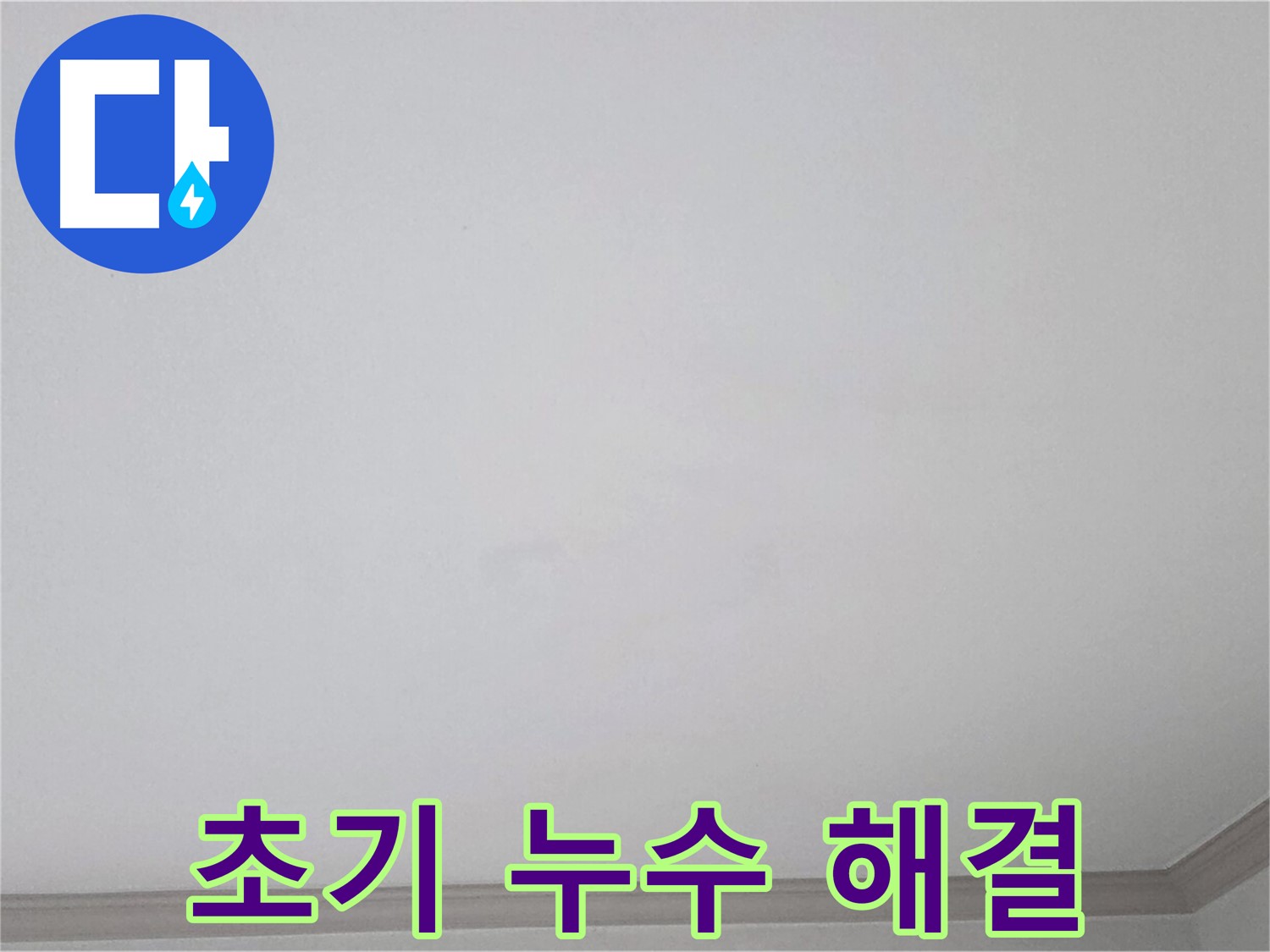 논현동 논현주공1단지 아파트 천장 - 초기 누수 문제 해결을 위한 전문가 조치