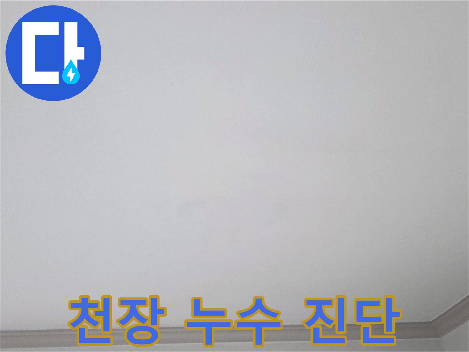 인천 논현동 논현주공1단지 아파트 천장 누수 - 확실한 원인 진단을 위한 장비 사용