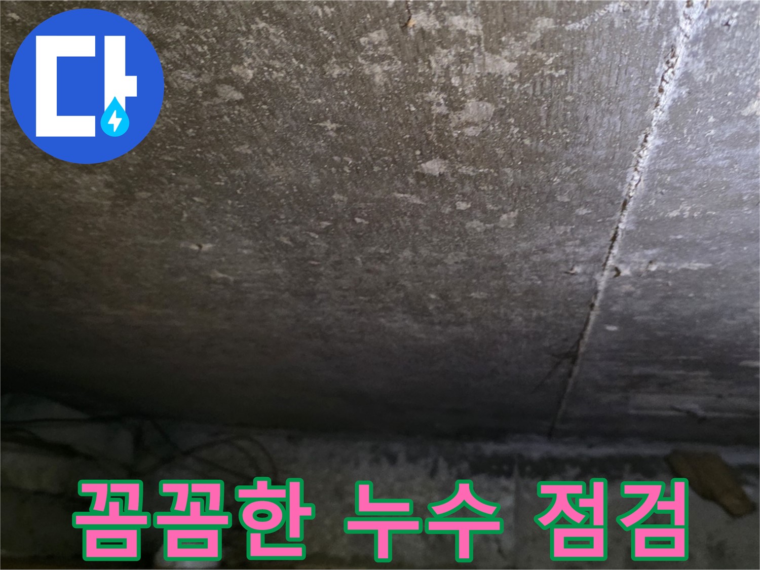 용인 처인구 원일아파트 주차장 누수 꼼꼼한 점검 - 세심한 점검으로 누수 원인을 정확하게 파악합니다.