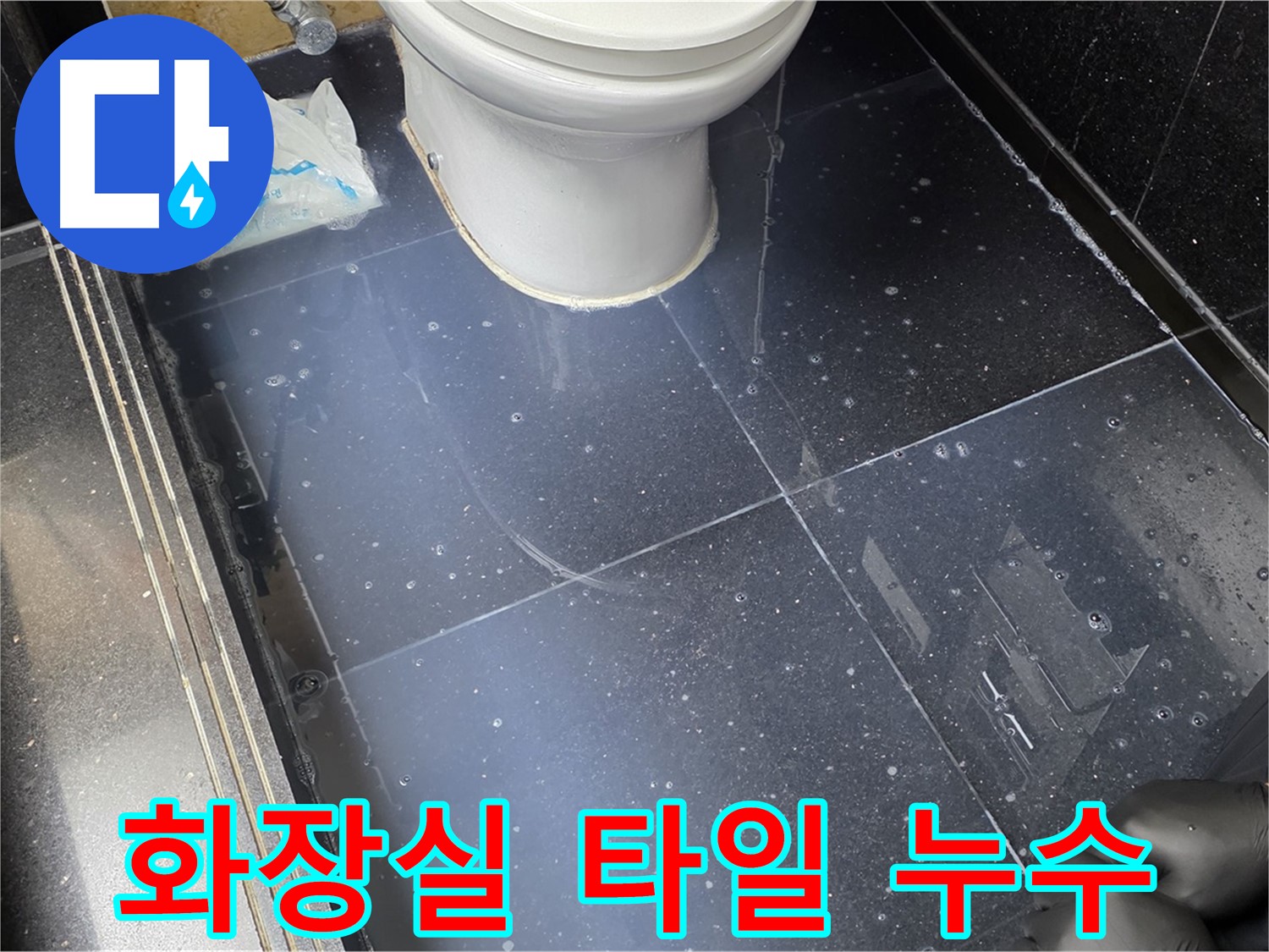 일산서구 탄현동에서 발생한 화장실 타일 사이 누수 - 누수 전문가가 정확하게 진단하고 해결합니다.