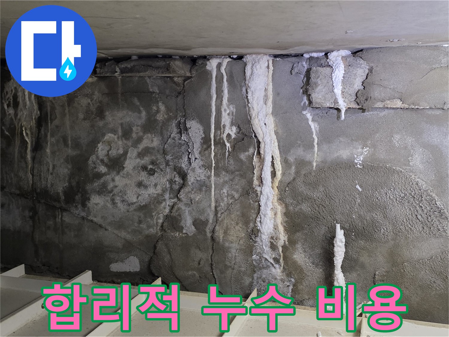 분당 운중동 건물 누수 - 외벽 누수 - 합리적 비용으로 해결