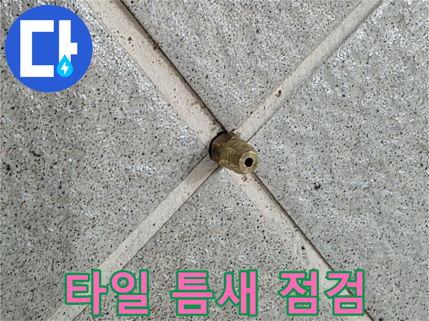 분당 운중동 산운마을 누수 - 타일 틈새를 꼼꼼히 점검하여 누수 원인을 찾습니다.