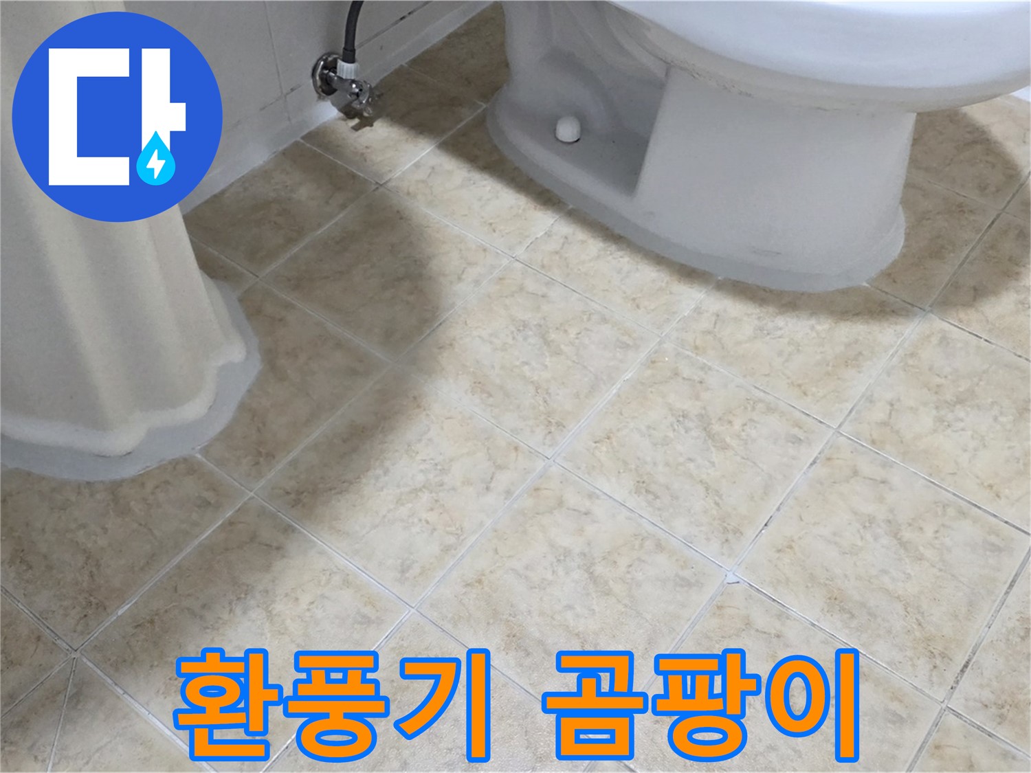 욕실 환풍기 주변 곰팡이 - 습기 문제 의심