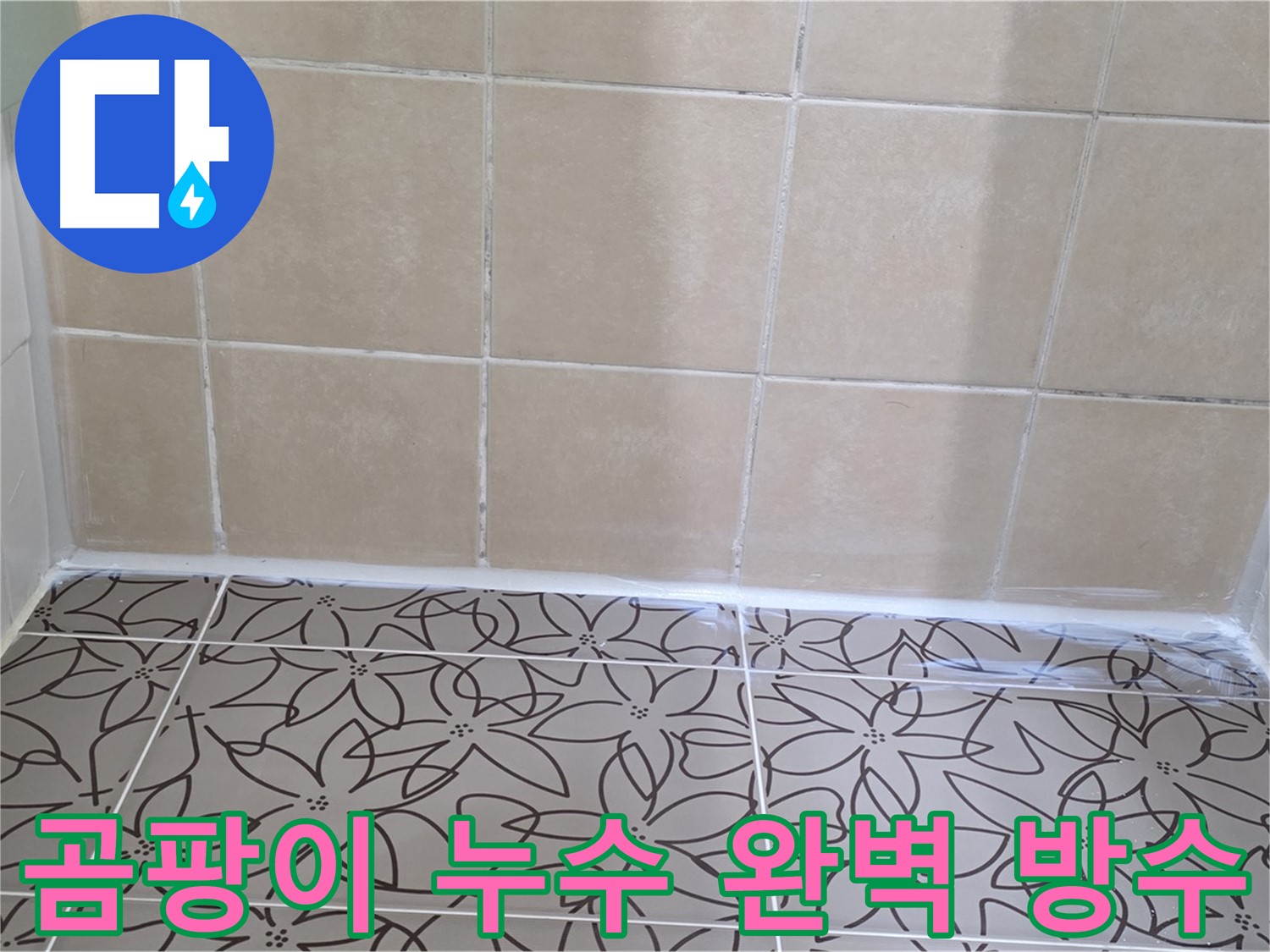양주 백석 서광아파트 욕실 천장 누수 - 곰팡이 문제와 누수 해결, 완벽한 방수 공사로 해결