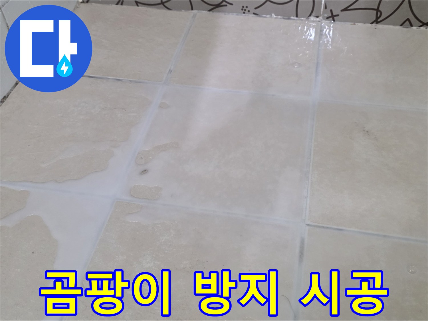 욕실 타일 틈새 곰팡이 방지 - 누수 예방과 쾌적한 욕실 환경을 동시에!