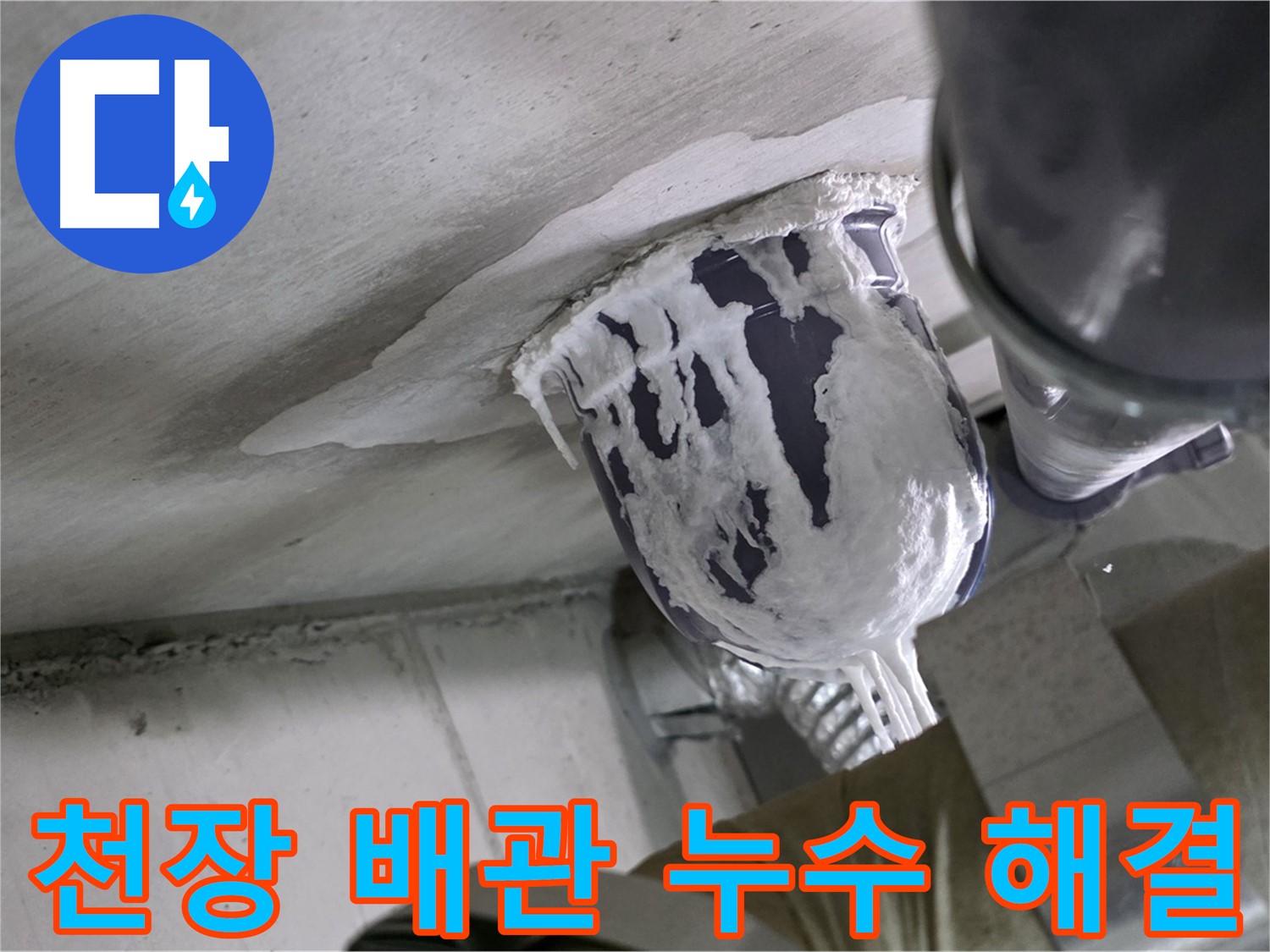 분당 운중동 누수 - 천장 배관 누수, 저희가 확실하게 해결 완료