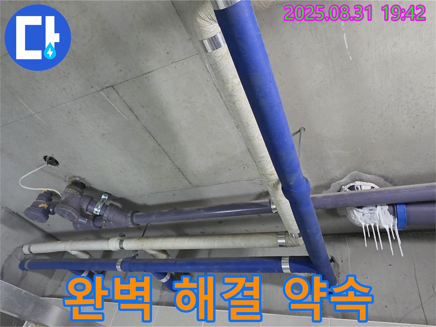 분당 운중동 산운마을 6단지 아파트 누수 해결 - 누수 문제, 이제 완벽하게 해결해 드리겠습니다!