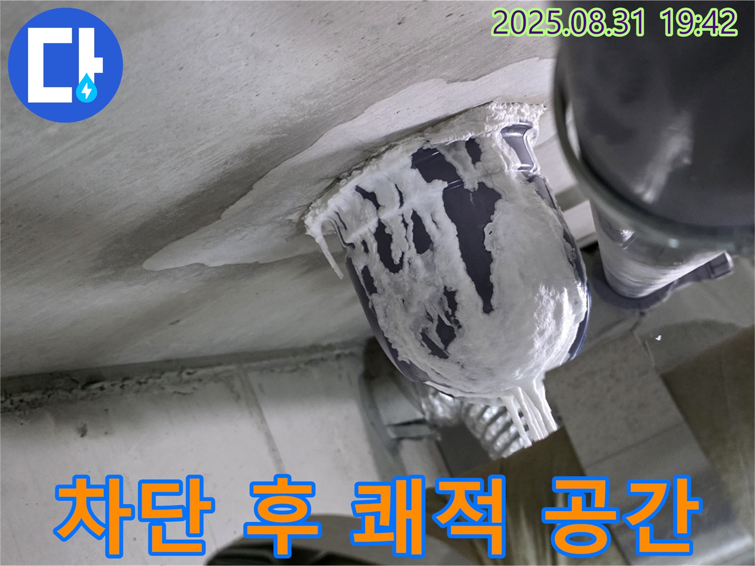 분당 운중동 산운마을 아파트 누수 - 누수를 완벽하게 차단하여 쾌적한 공간으로 되돌렸습니다.