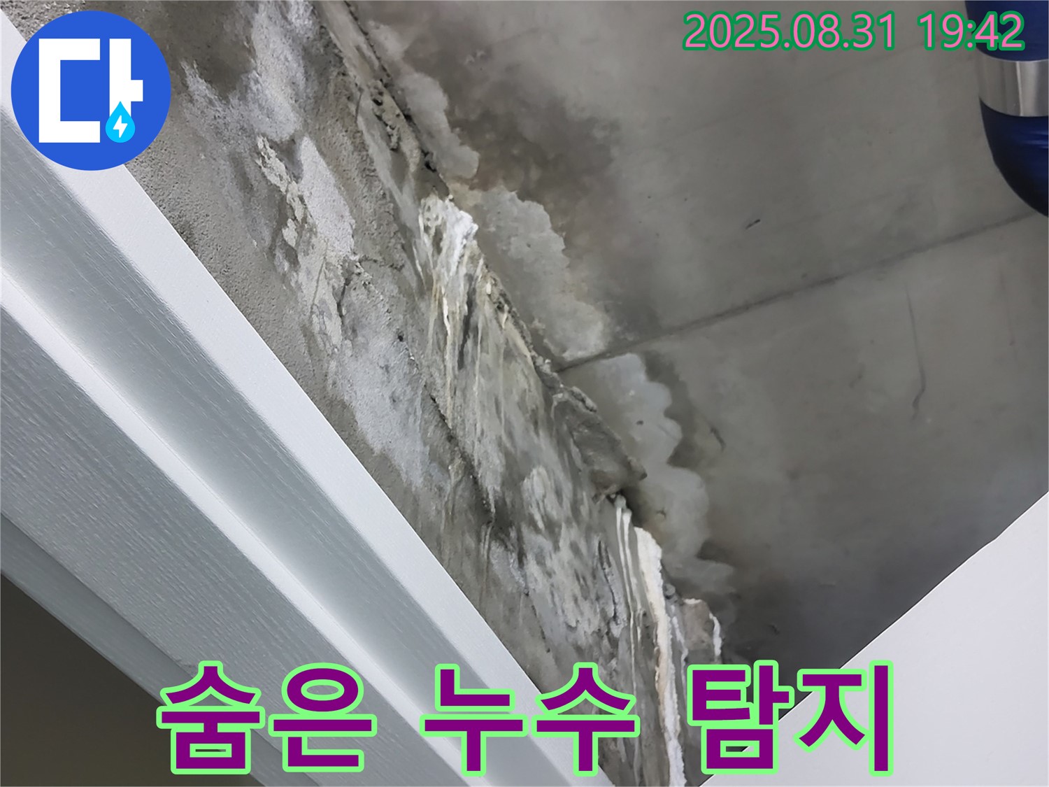 분당 운중동 천장 누수 - 최첨단 장비로 숨은 누수까지 완벽하게 탐지!