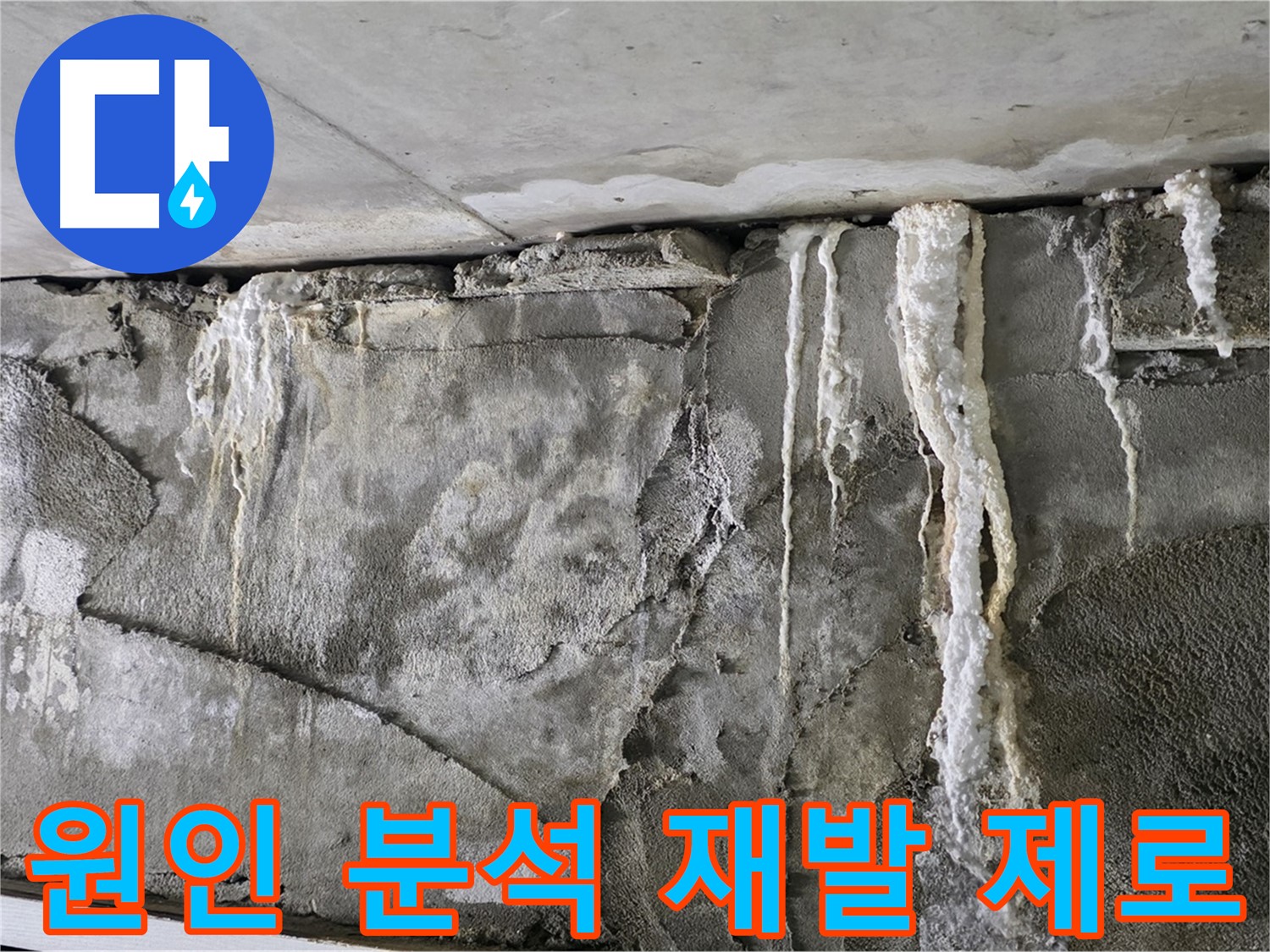 운중동 누수 해결 - 누수 원인 완전 제거, 재발 제로