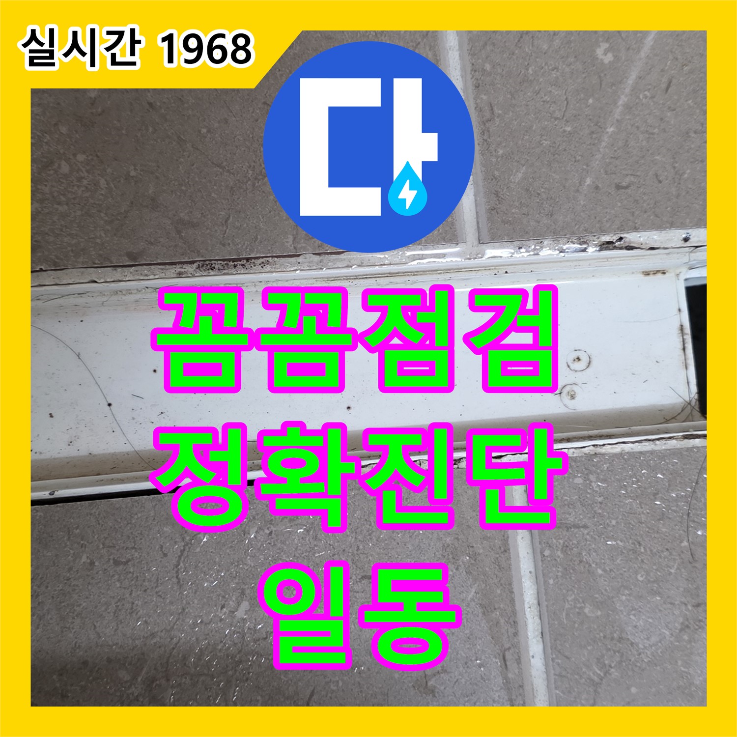 일동면 누수탐지, 꼼꼼한 점검, 정확한 진단으로 재발 방지