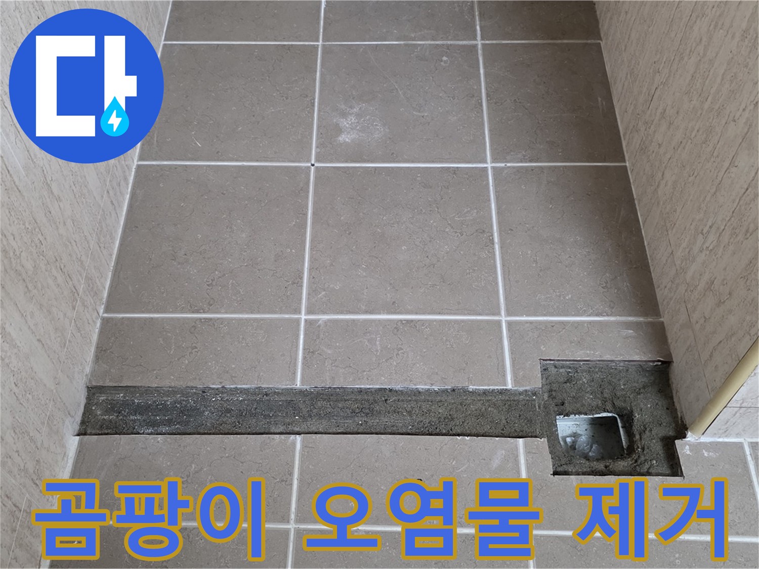 곰팡이와 오염물 깨끗하게 제거 - 완벽 시공을 위한 준비