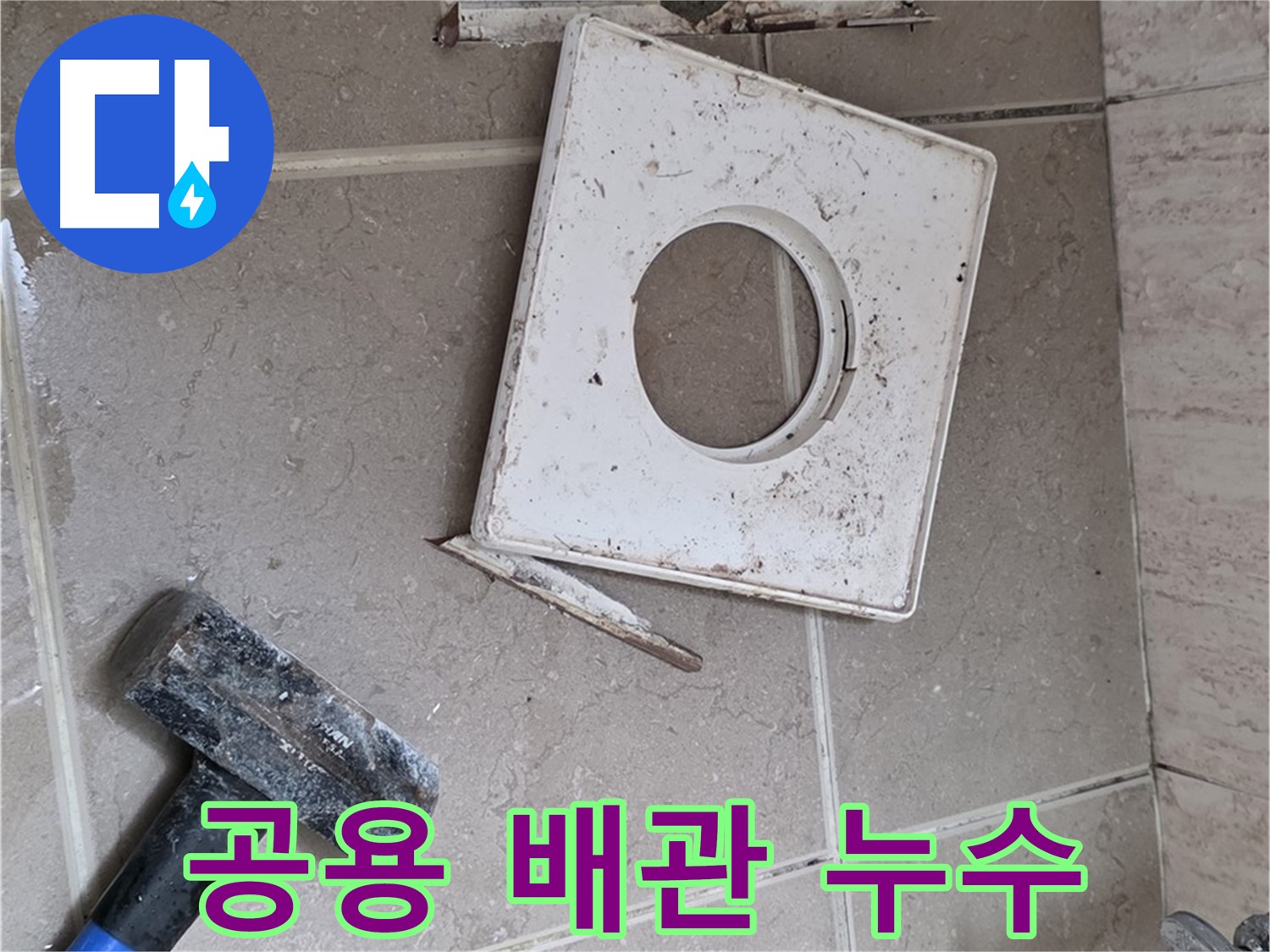 포천 일동 아파트 공용 배관 누수 - 전문 장비로 정확한 누수 위치 탐색