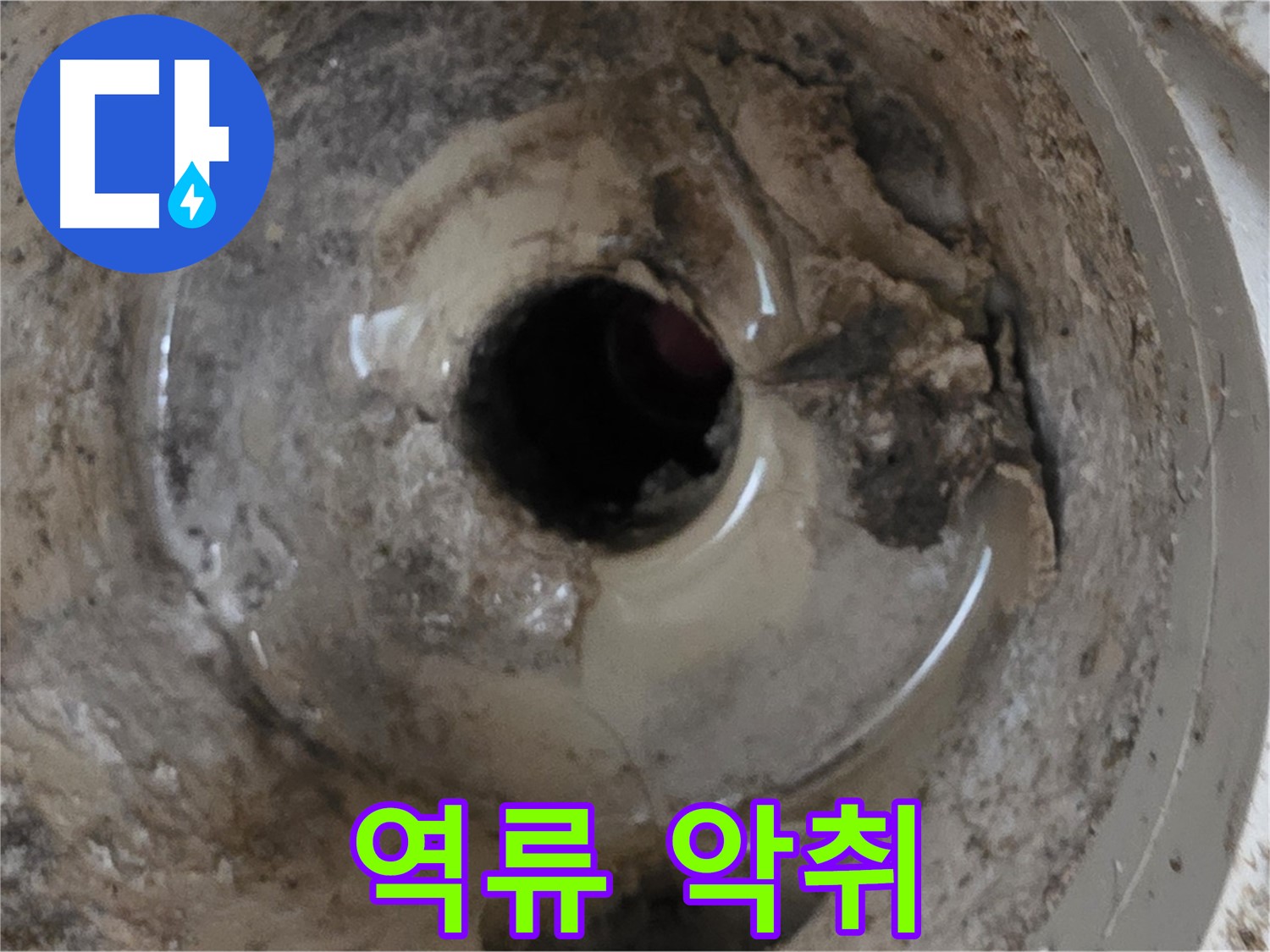 포천시 일동면 기산베스트빌 아파트 - 베란다 배수구 물 역류, 악취 발생! 긴급 점검!