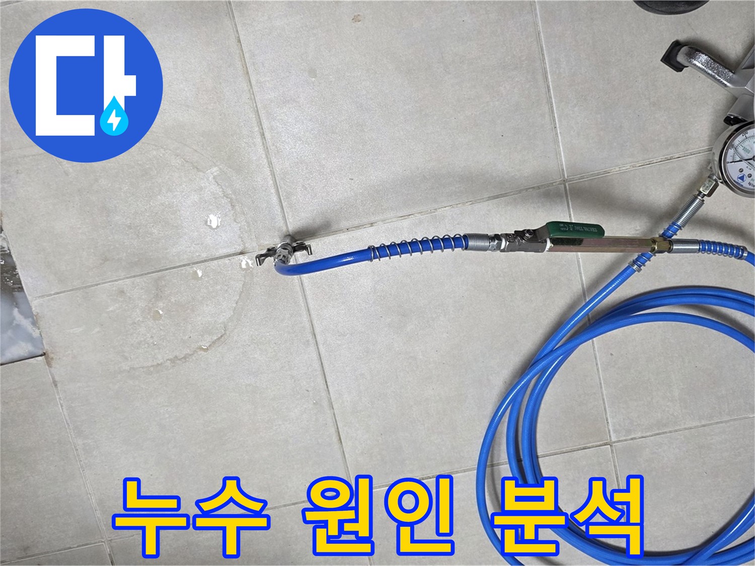 옥정동 율정마을 아파트 욕실 하수구 누수 - 누수 원인을 꼼꼼하게 분석하고 해결합니다.