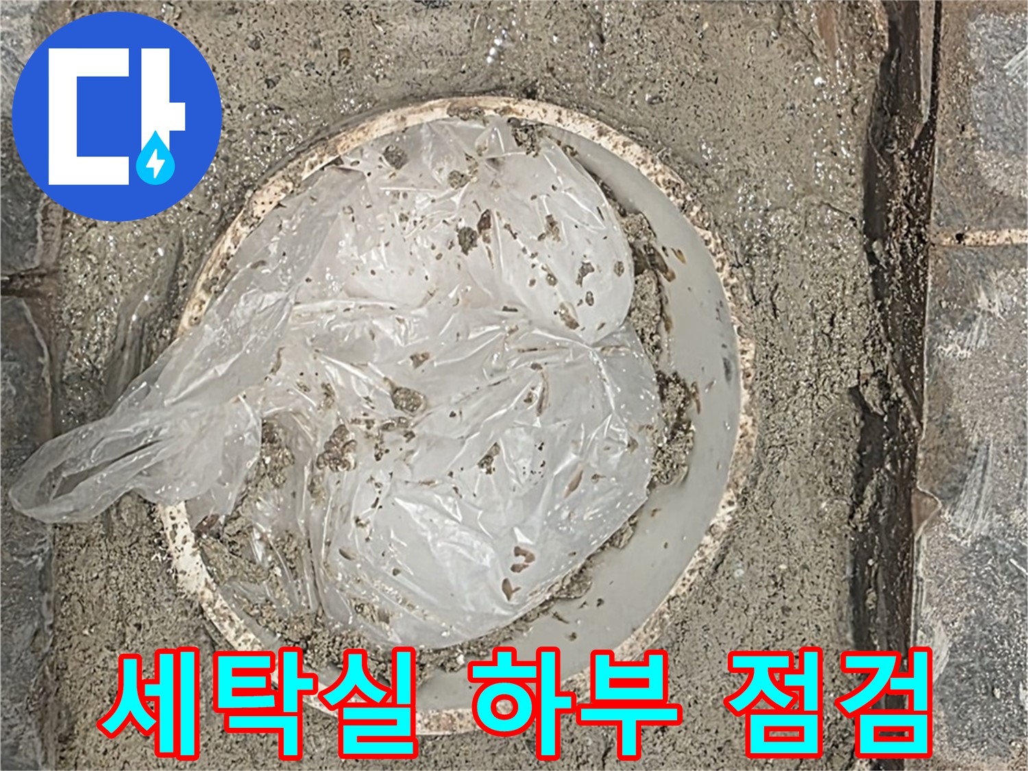 파주시 동패동 아파트 세탁실 하부 점검 - 누수 흔적과 원인을 꼼꼼히 확인했습니다.