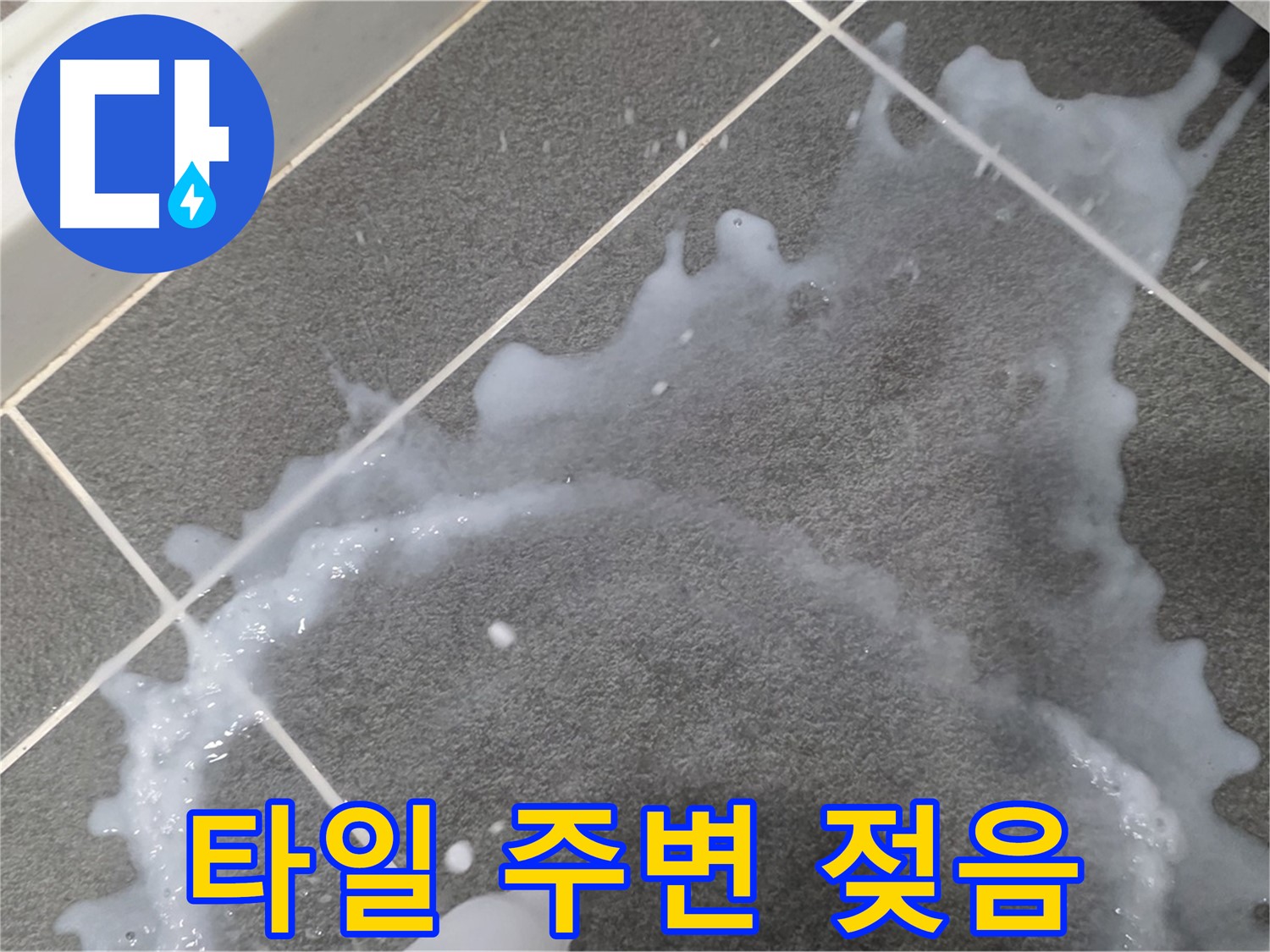파주시 동패동 운정어반프라임 아파트 타일 주변 젖음 - 초기 누수 진단 전문가가 정확한 원인을 찾아 신속하게 해결합니다.