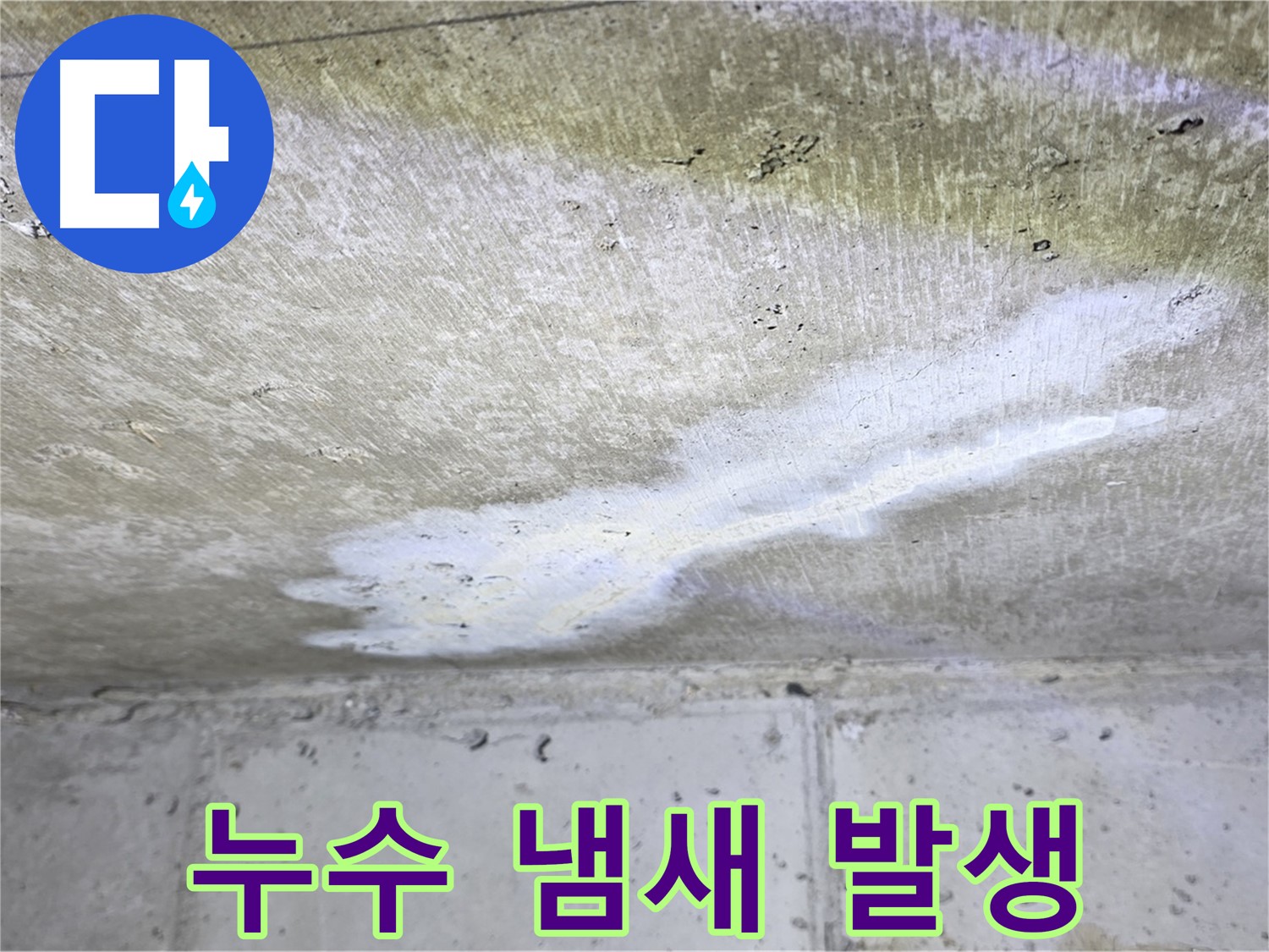 노원구 중계동 현대5차 누수 - 냄새 발생 - 쾌적함 저해