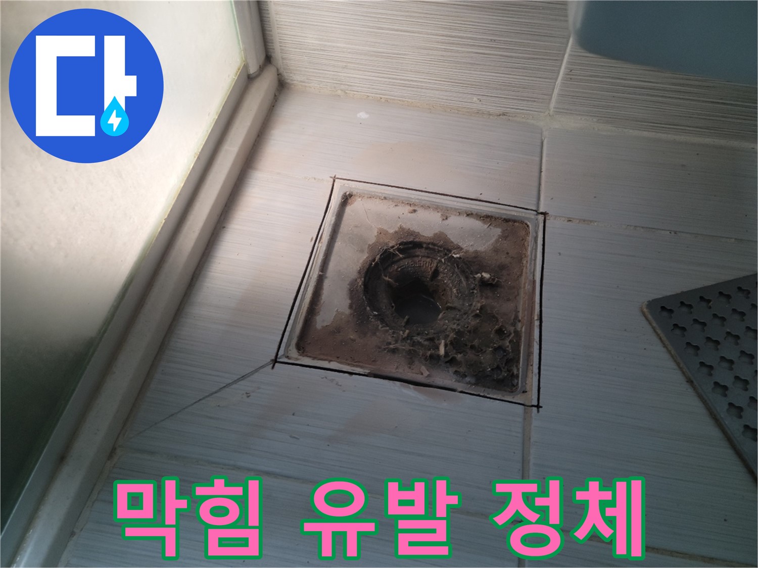 신창비바패밀리 욕실 배수구 - 막힘 유발 물질 정체 공개!