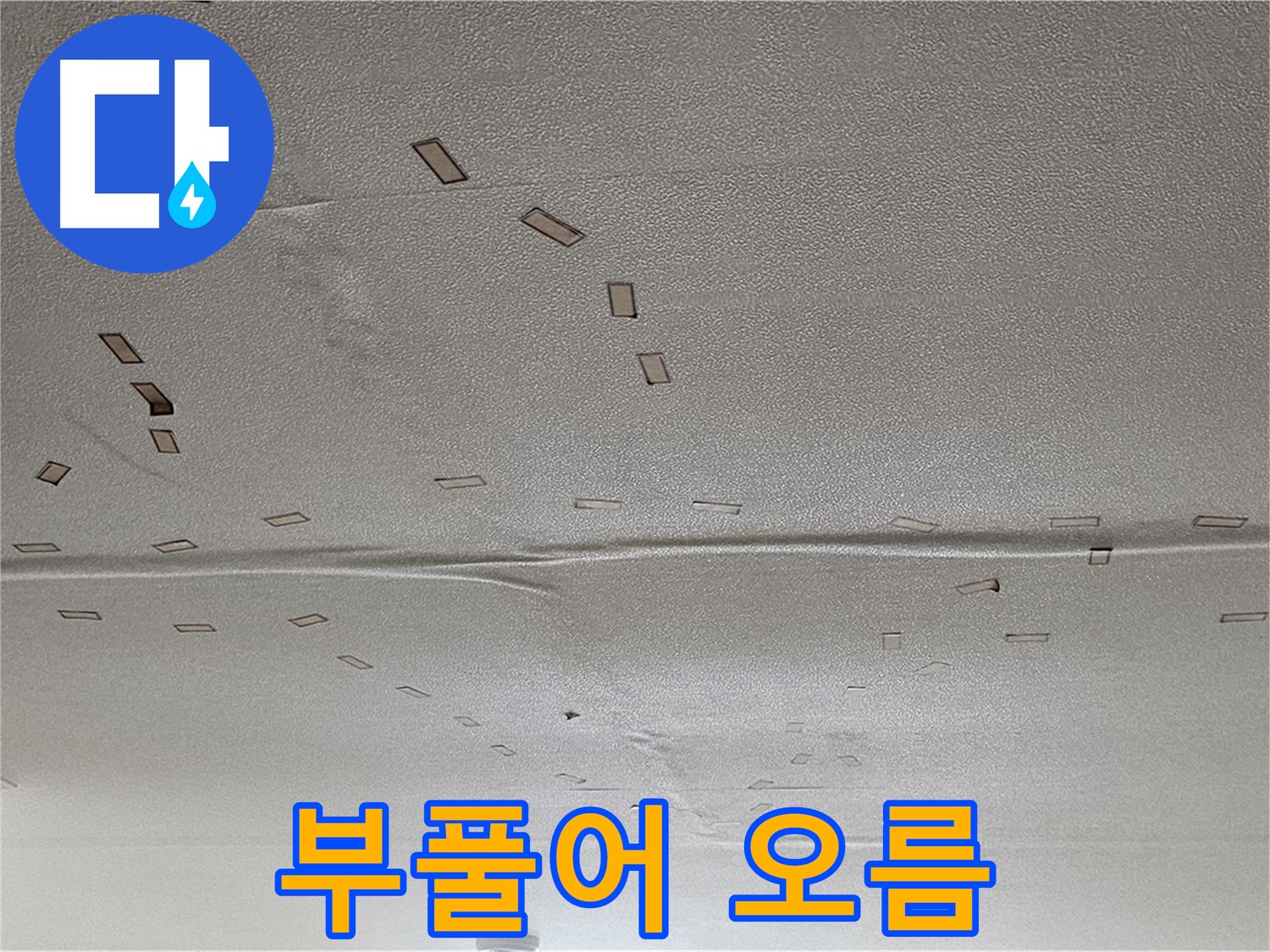 도봉동 현대시티 아파트 - 부풀어 오른 천장 - 긴급 점검 및 해결