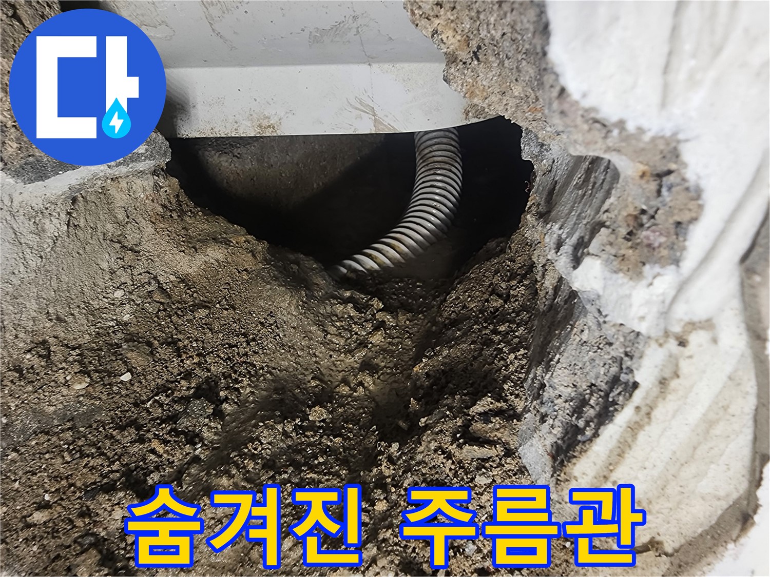 영등포구 당산동 래미안1차 아파트 - 좁은 틈새, 숨겨진 주름관의 외침