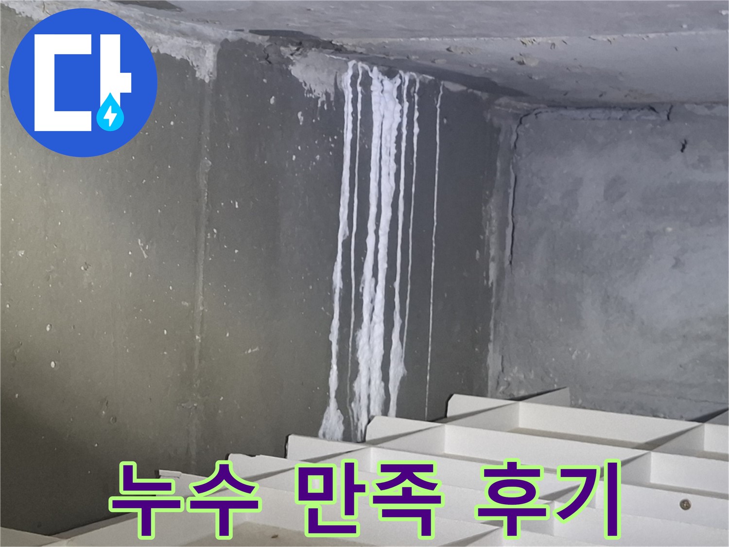 봇들마을2단지 아파트 누수 - 완벽 해결 후 고객 만족 후기!
