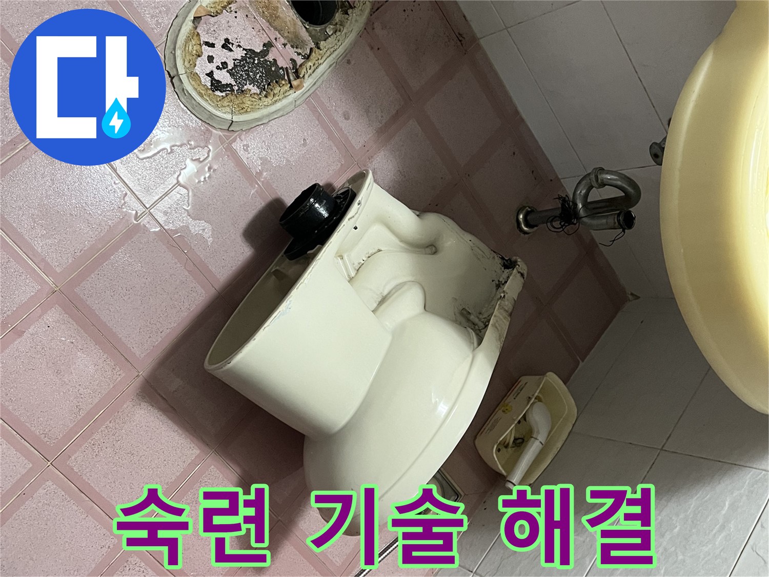 독산동 형제빌 - 숙련된 기술로 변기 문제 해결