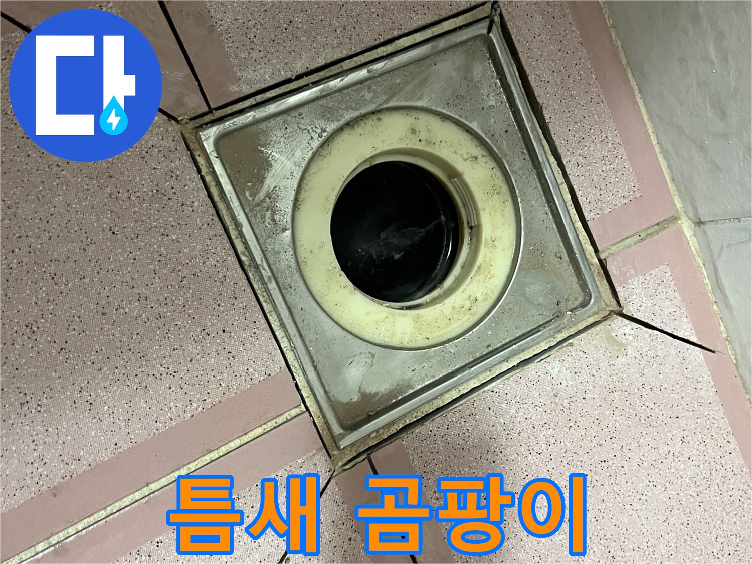 독산동 형제빌 화장실 유가 주변 틈새 곰팡이 심각 확인 - 제거 준비