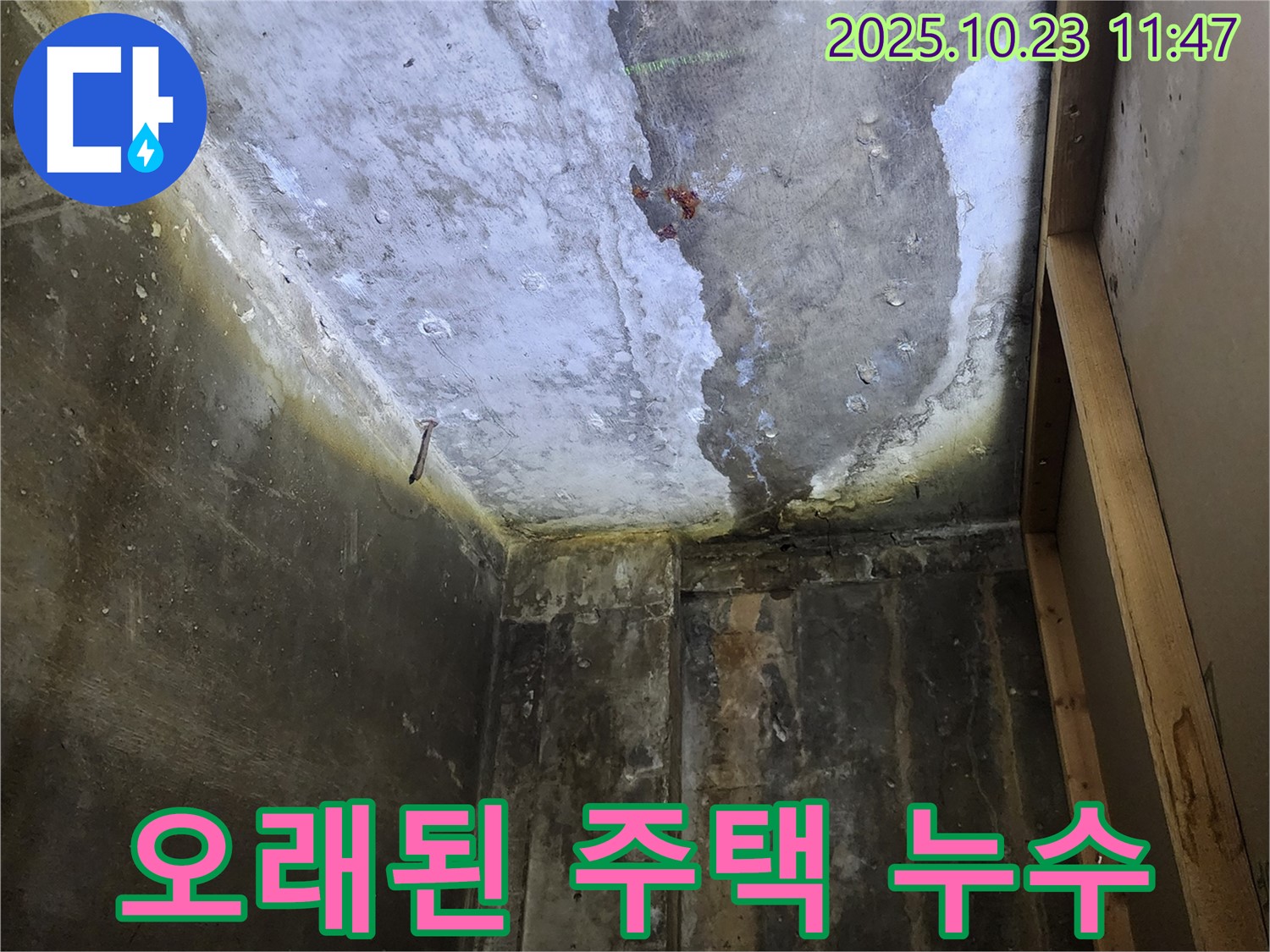 양주시 은현면 오래된 주택 누수 - 노후 배관 점검 및 교체
