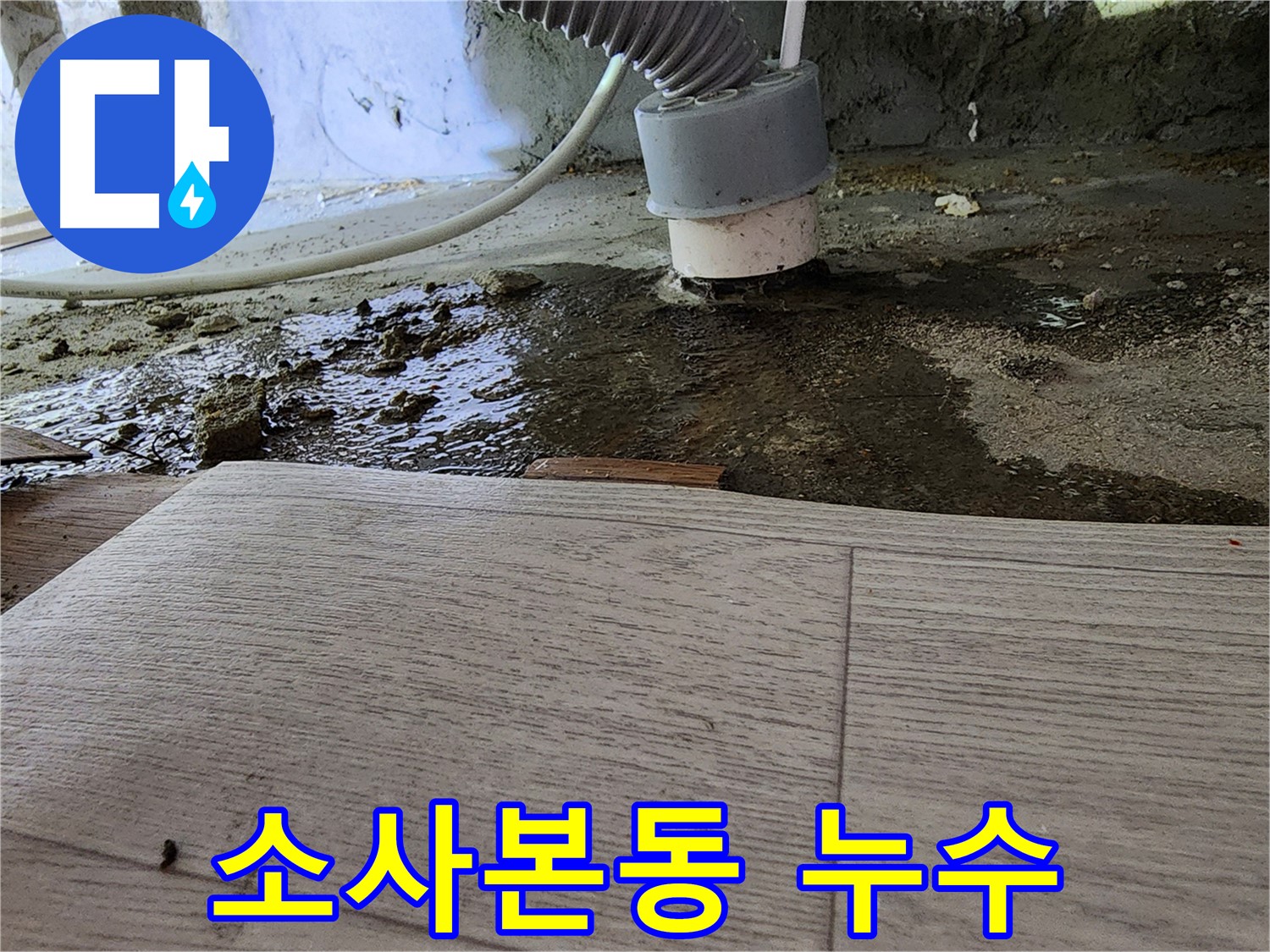 부천 소사본동 현대아파트 누수 현장 - 긴급 점검 및 누수 해결 과정