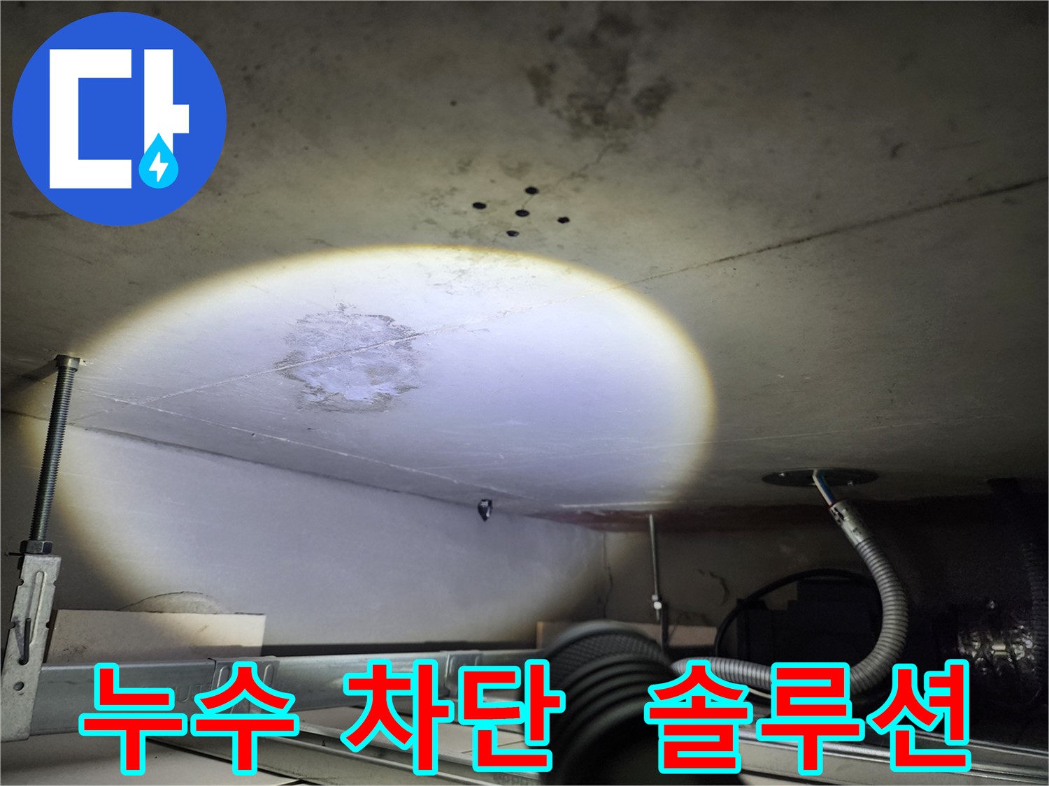 금호동 아파트 천장 물 떨어짐 심각 사진 - 신속 출동 및 원스톱 누수 해결