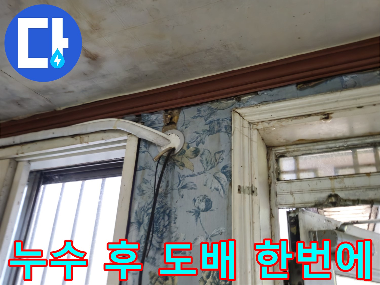 누수 해결부터 도배까지 한번에 - 용산구 청파동 원스톱 서비스