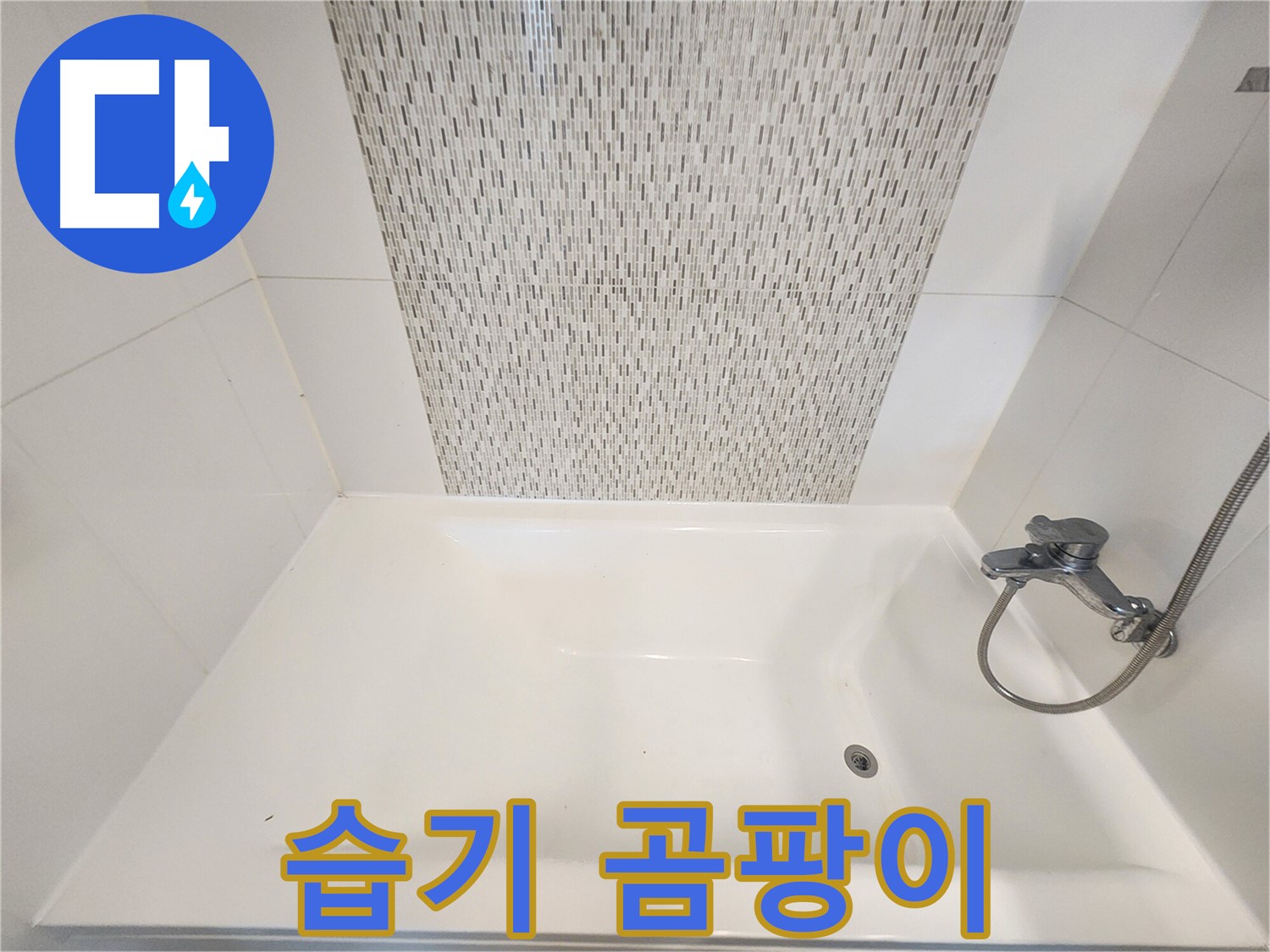 사우동 51번지 욕조 벽면 누수 습기 및 곰팡이 김포 누수