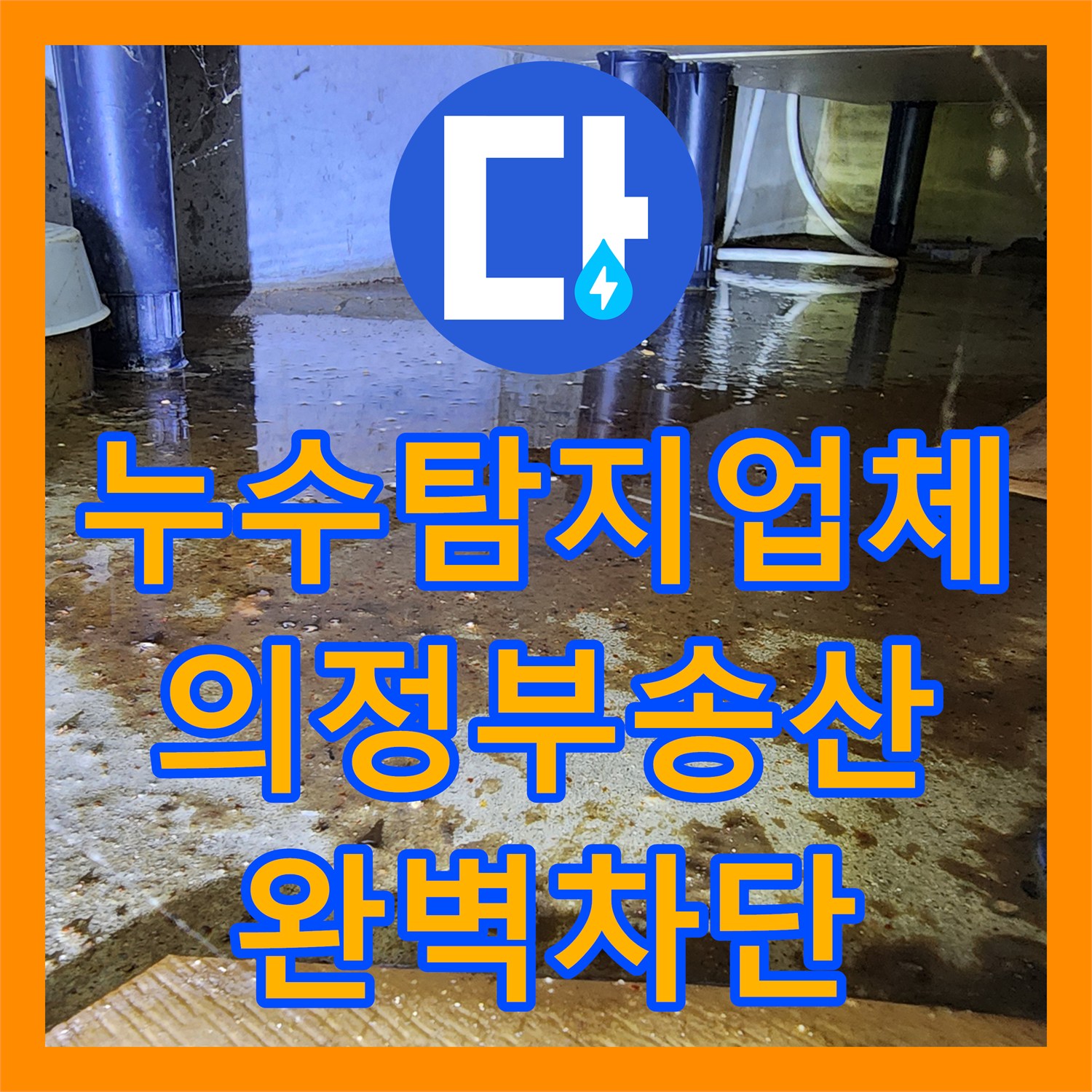 누수탐지업체 주방 하단 배관 누수로 인한 천장 곰팡이 문제를 해결한 의정부시 송산1동 후기