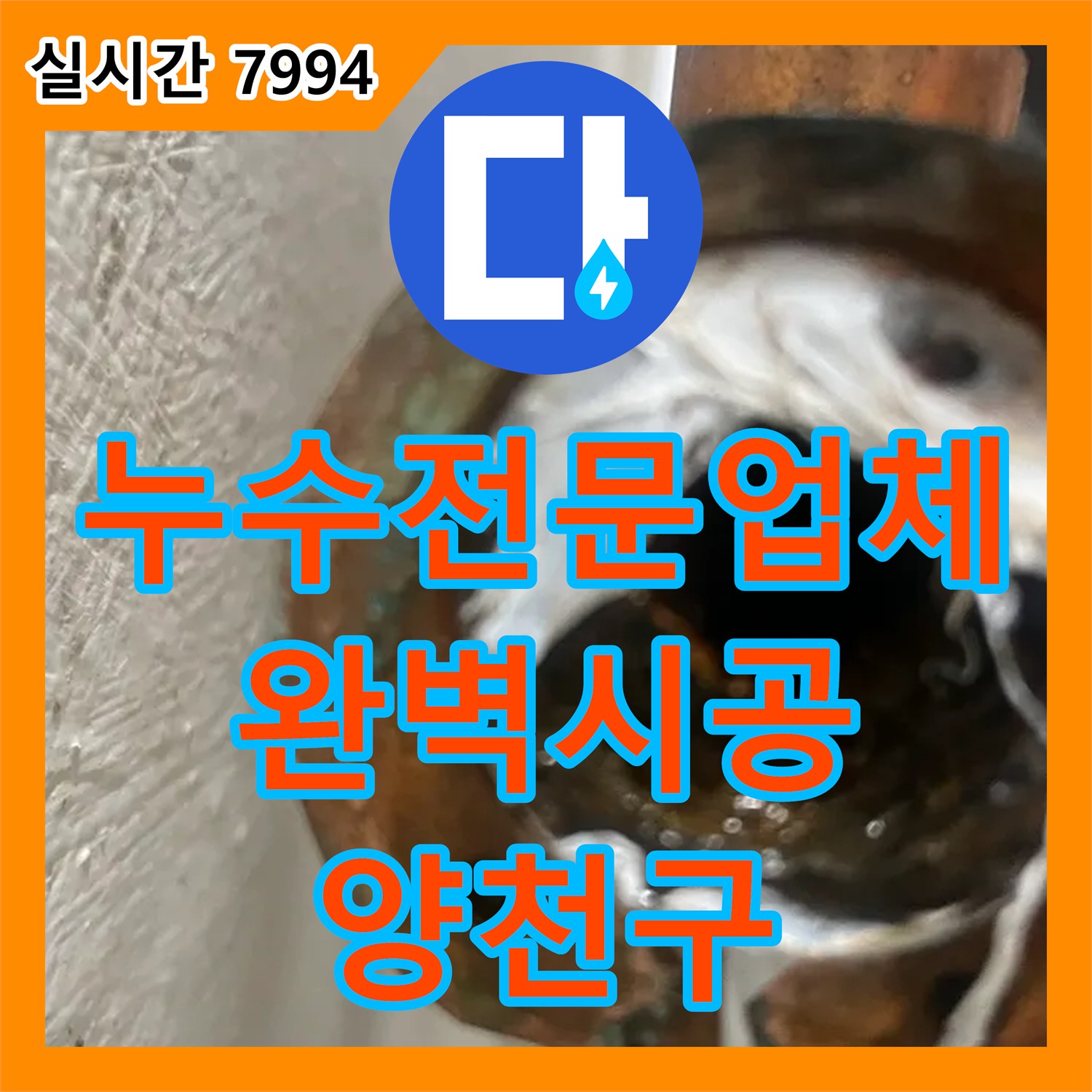 양천구 신월동 누수전문업체, 완벽한 시공으로 믿음에 보답합니다