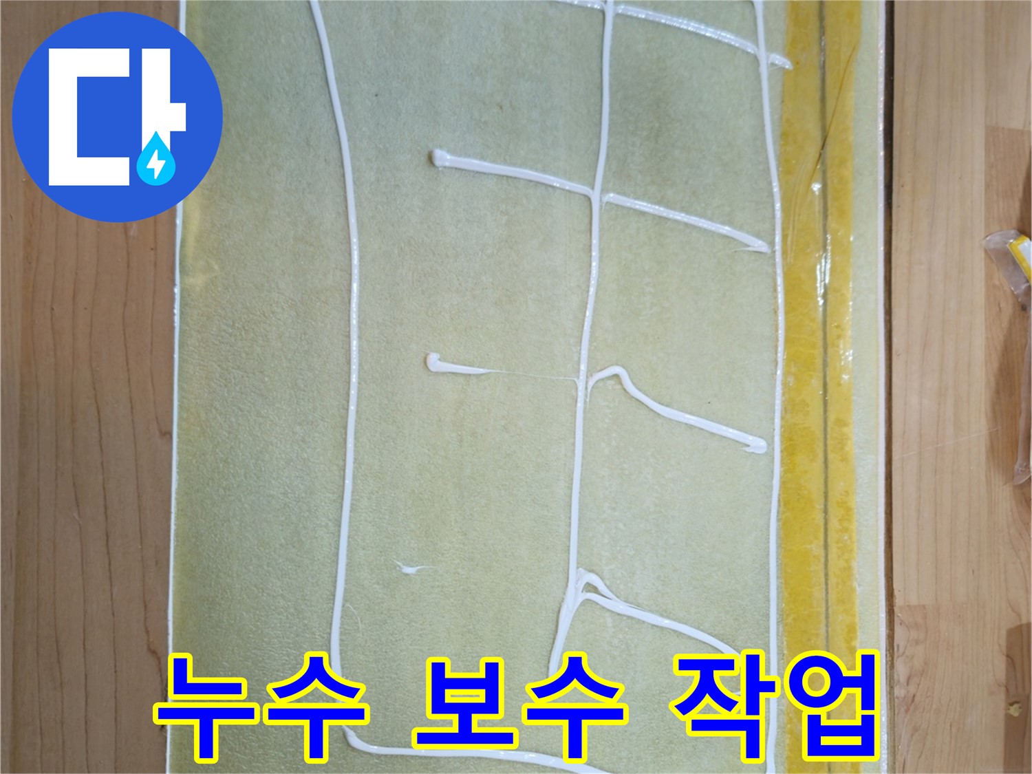 신곡동 주택 누수 보수 현장 - 누수 원인 파악 및 꼼꼼한 보수 작업