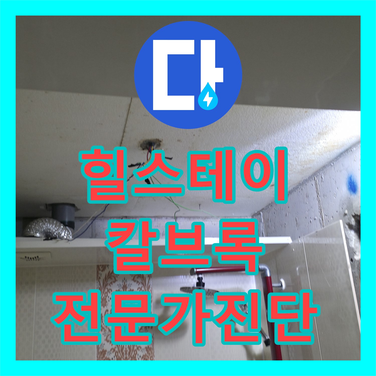 스카이힐스테이, 칼브록 누수, 누수탐지전문가, 진단