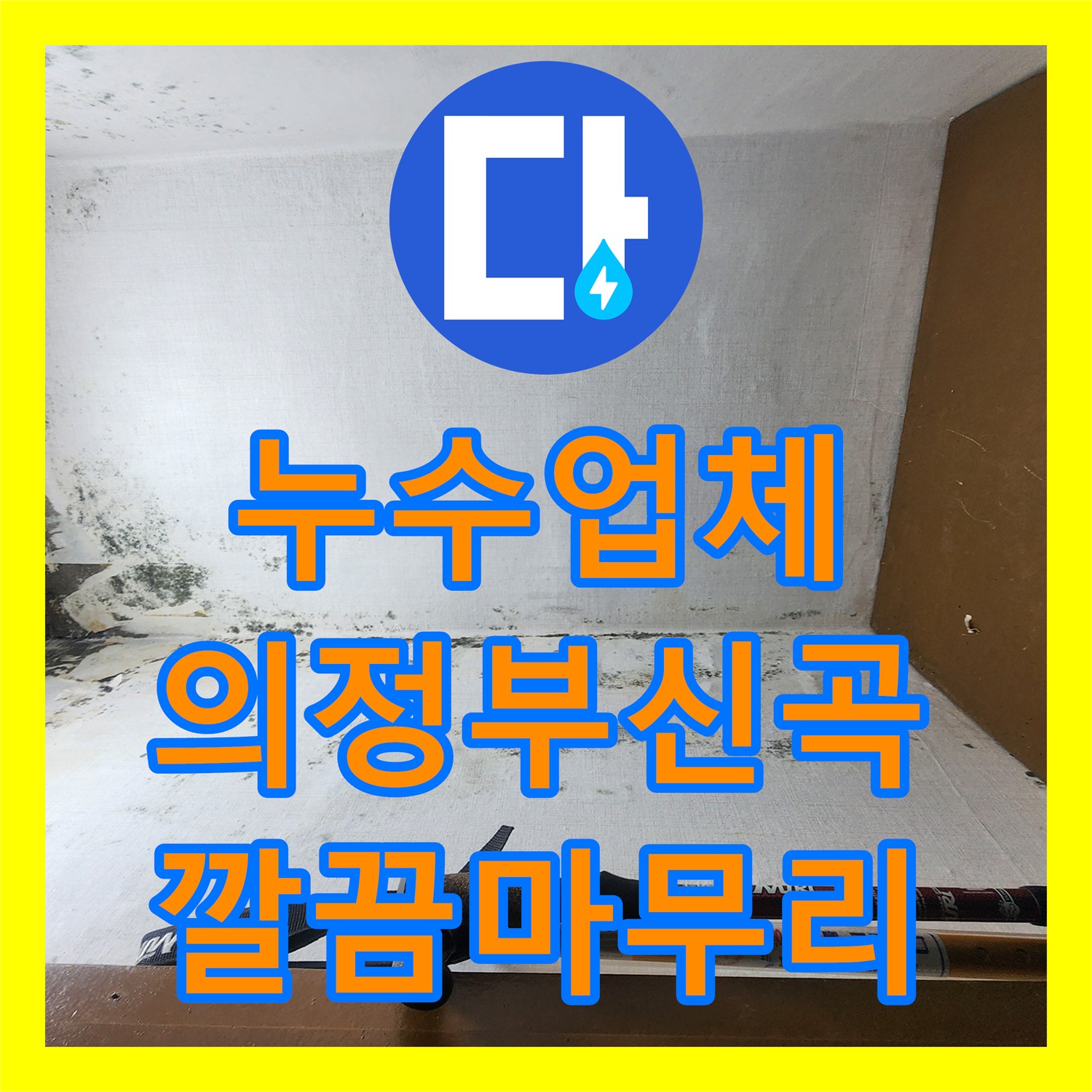 누수업체 의정부시 신곡1동 매립 배관 결함으로 인한 벽체 누수 및 오염 제거