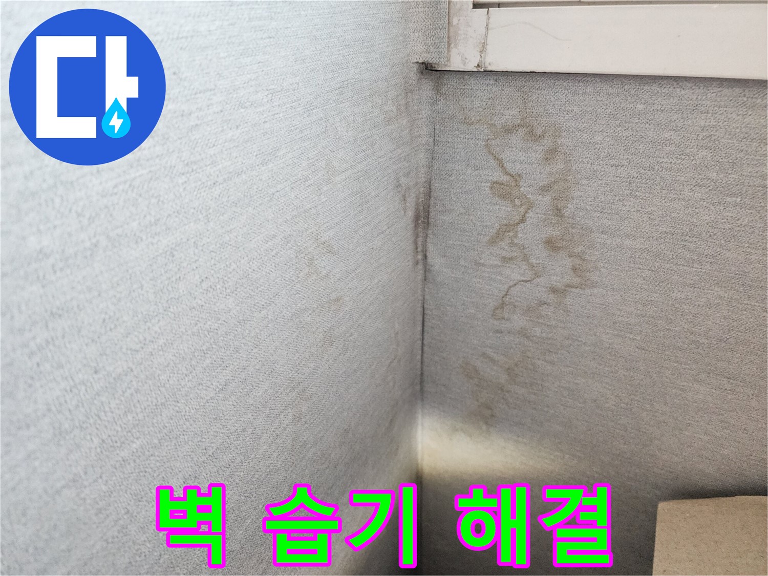 수원 누수, 장안구 삼성아파트 벽면 습기 해결 - 누수 문제 해결 전문가에게 맡기세요.
