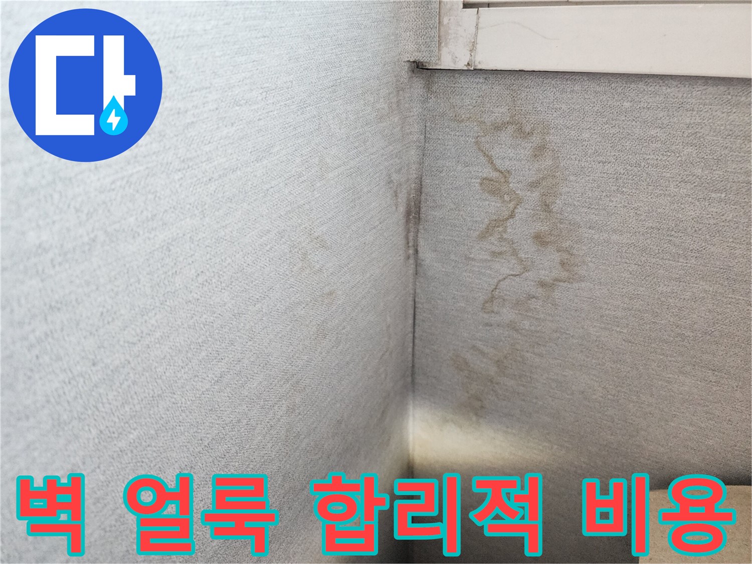 수원 누수 - 장안구 천천동 벽 얼룩, 합리적인 비용으로 최고의 서비스를 제공합니다.