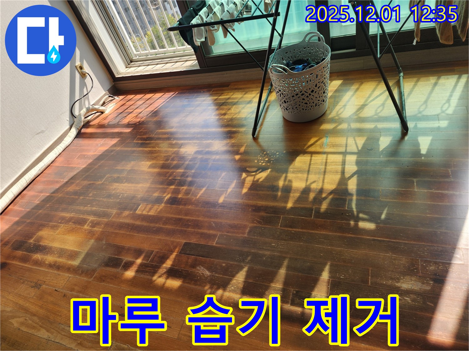 포천시 이동면 도평리 주택 마루 습기 제거 후 쾌적함 유지 - 누수탐지 전문가가 뽀송뽀송한 마루를 되찾아 드립니다.