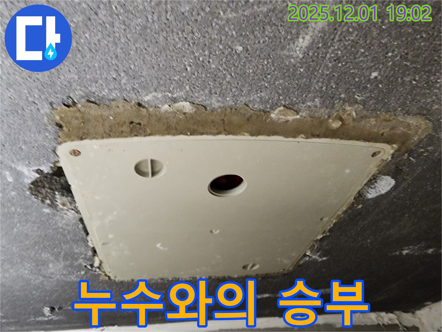 이동면 연곡리 천장 누수 - 점검구 주변 누수와의 한판 승부를 시작합니다!