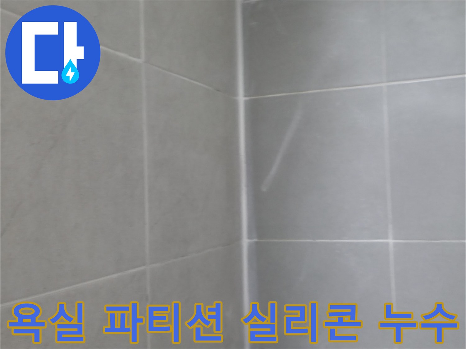 화성 욕실 파티션 실리콘 누수 - 베테랑의 꼼꼼한 시공!